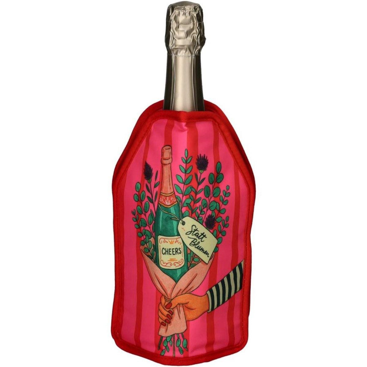 Giftcompany Wein- und Sektkühler Kühlmanschette Weinkühler Froid Statt Blumen