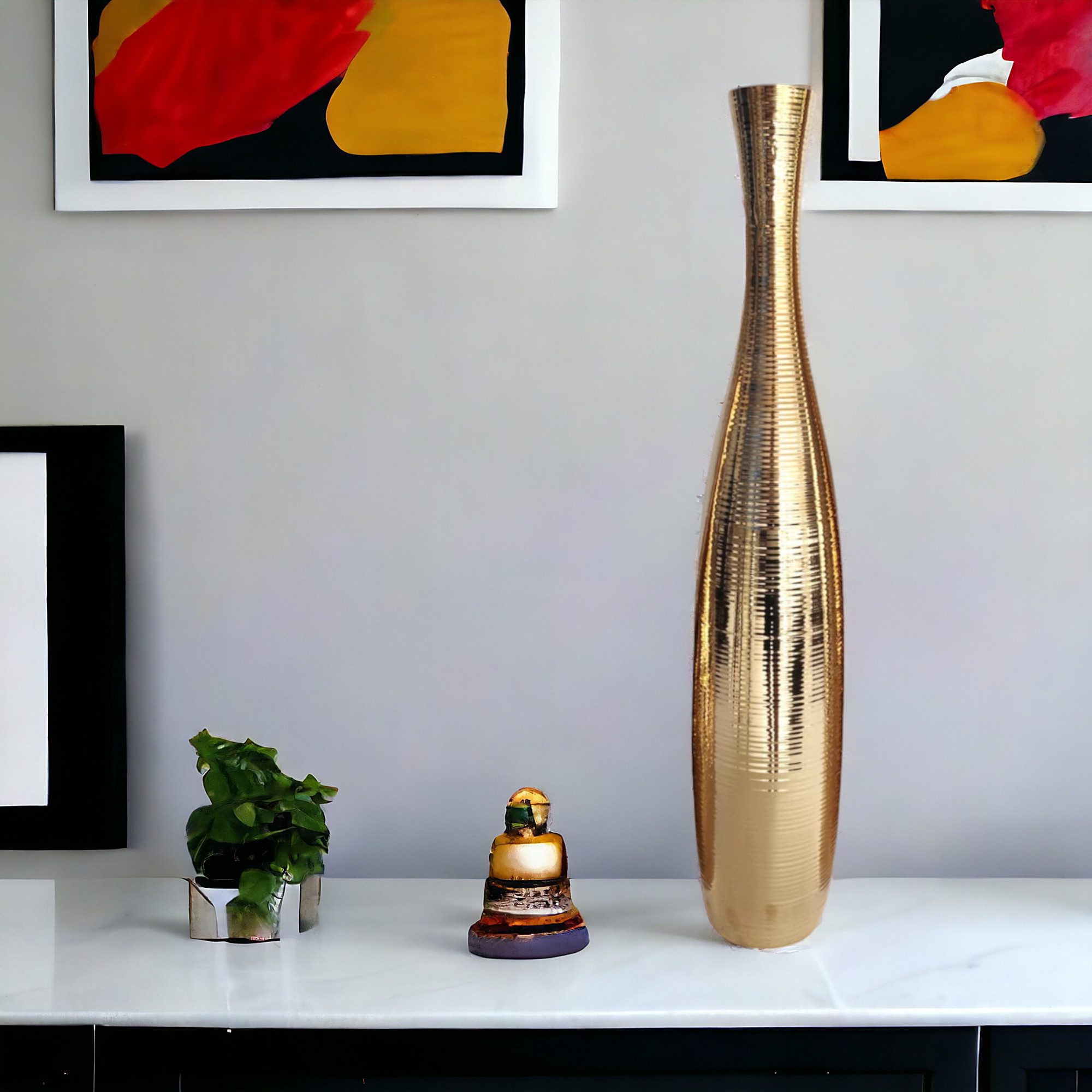 trends for living Bodenvase Edelste Deko-Bodenvase Hohe Keramikvase für Pam günstig online kaufen