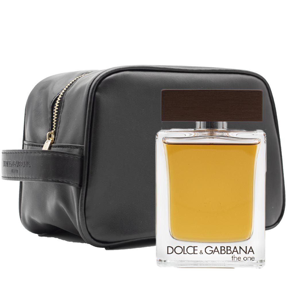 DOLCE & GABBANA Duft-Set Dolce & Gabbana - The One for Men Set 100 ml EdT + Beauty Bag, 2-tlg.