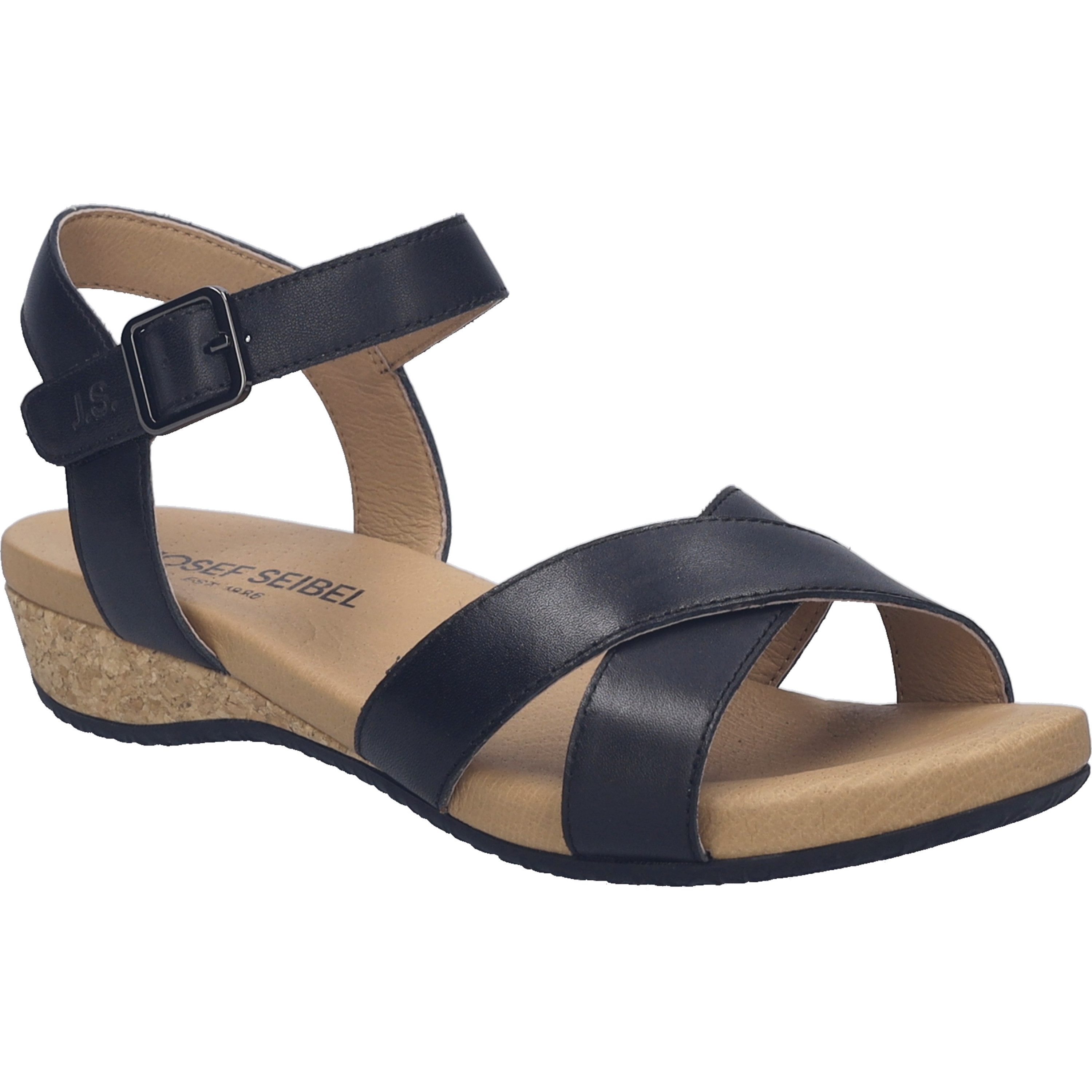 Fleur 05, schwarz Sandale