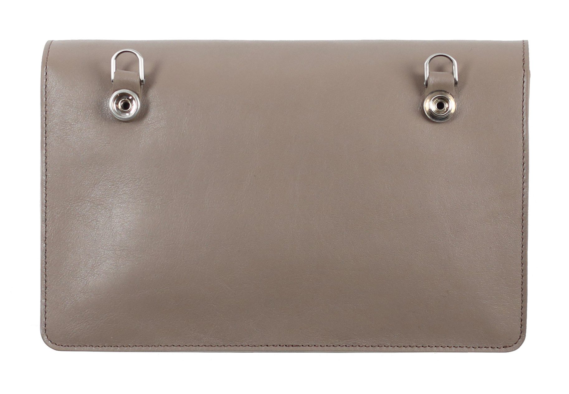 VOLKER LANG evening bag ALICE, TW3 – discreetly elegant leather clutch with chain