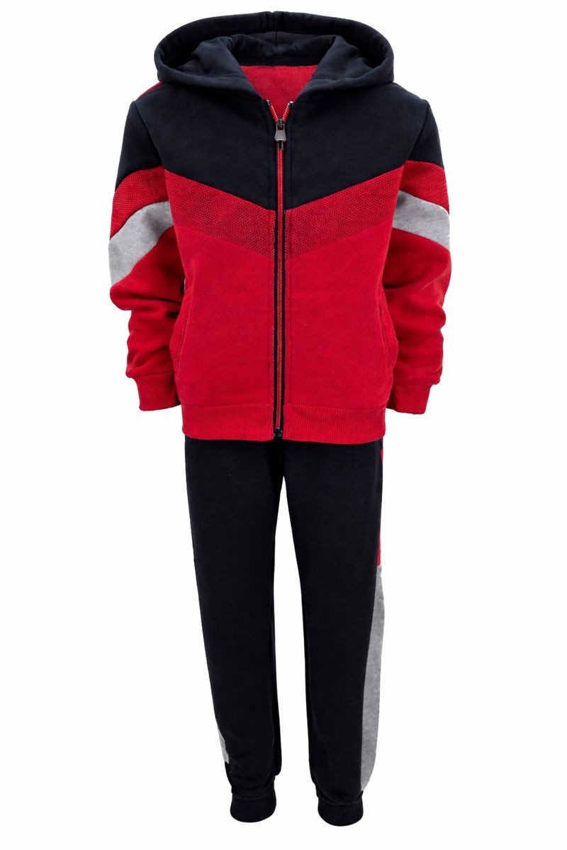 Sweatanzug warmer Jogginganzug Freizeitanzug Kinder Hausanzug JF901e