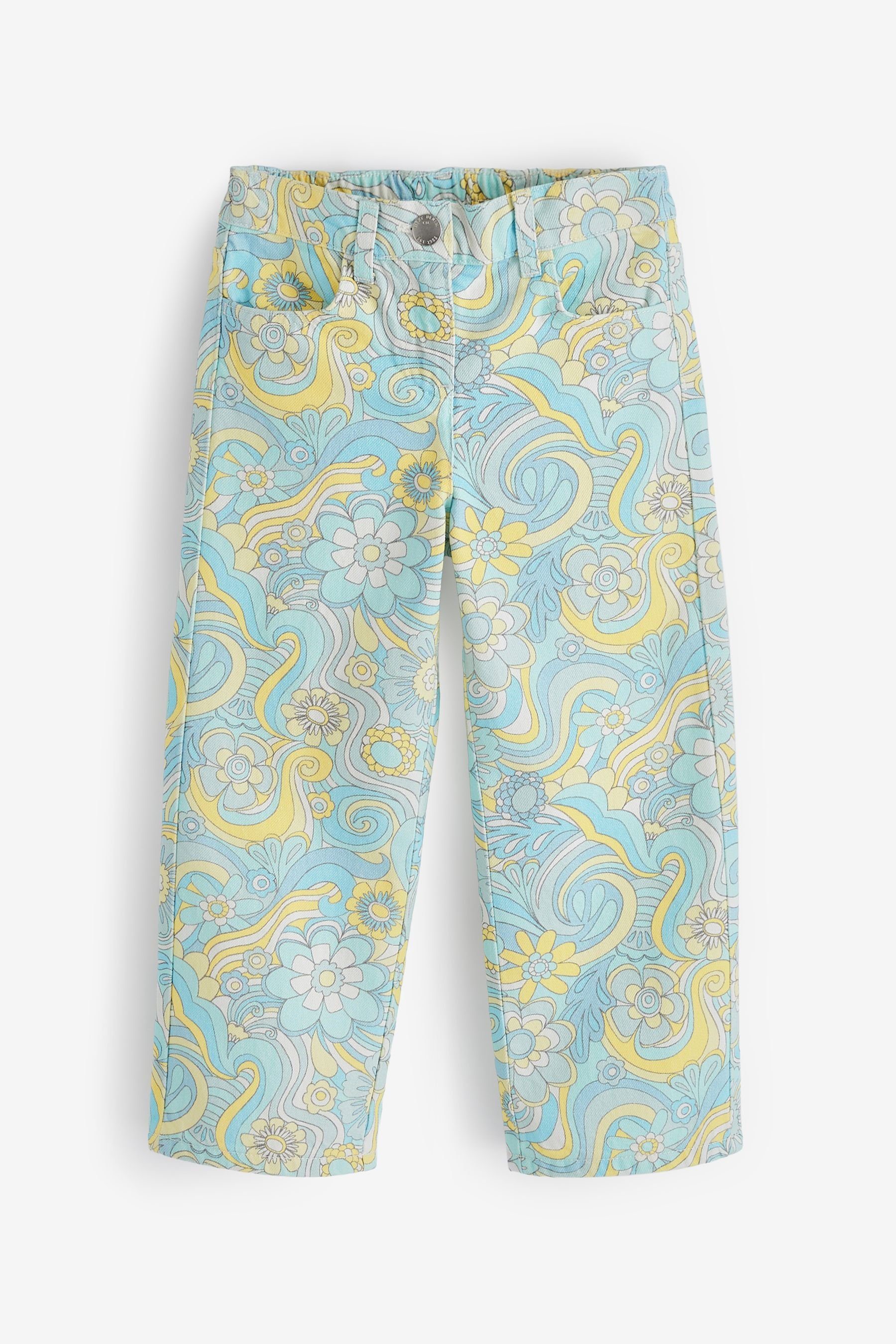 Next Straight-Jeans Straight Jeans mit weitem Bein (1-tlg)