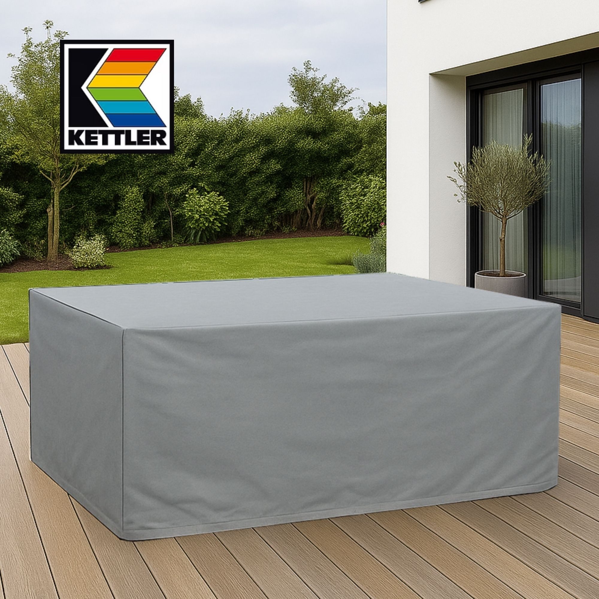 osoltus Gartenmöbel-Schutzhülle KETTLER Gartenmöbel Schutzhaube grau günstig online kaufen