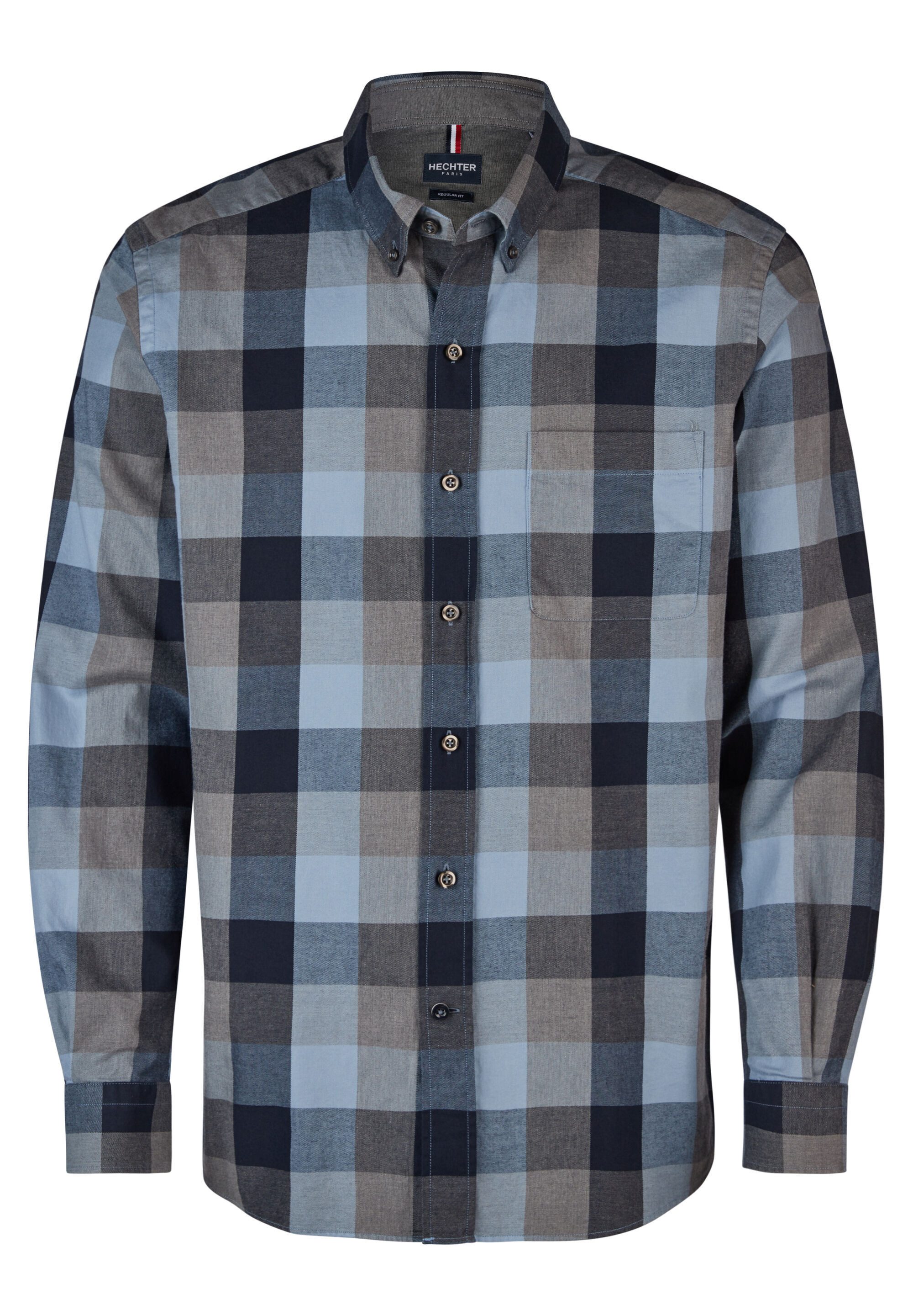 HECHTER PARIS Langarmhemd mit Button-Down-Kragen günstig online kaufen