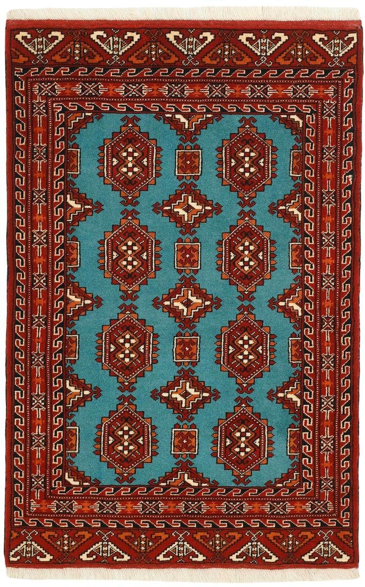 Turkaman Nain Perserteppich, Trading, 6 Handgeknüpfter rechteckig, 80x124 Orientteppich mm Orientteppich Höhe: /