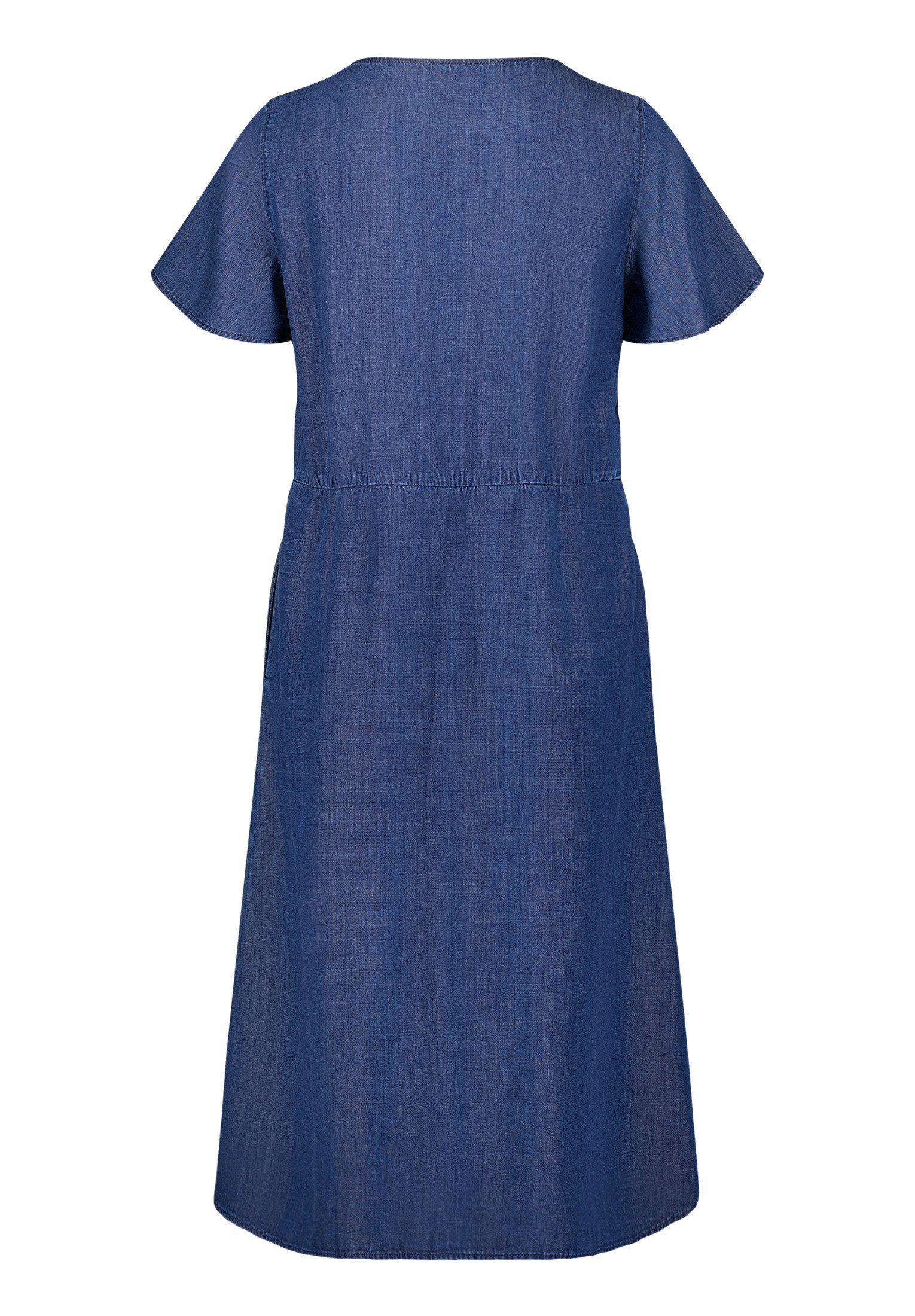 Cartoon Druckkleid Damen mit Flügelärmeln