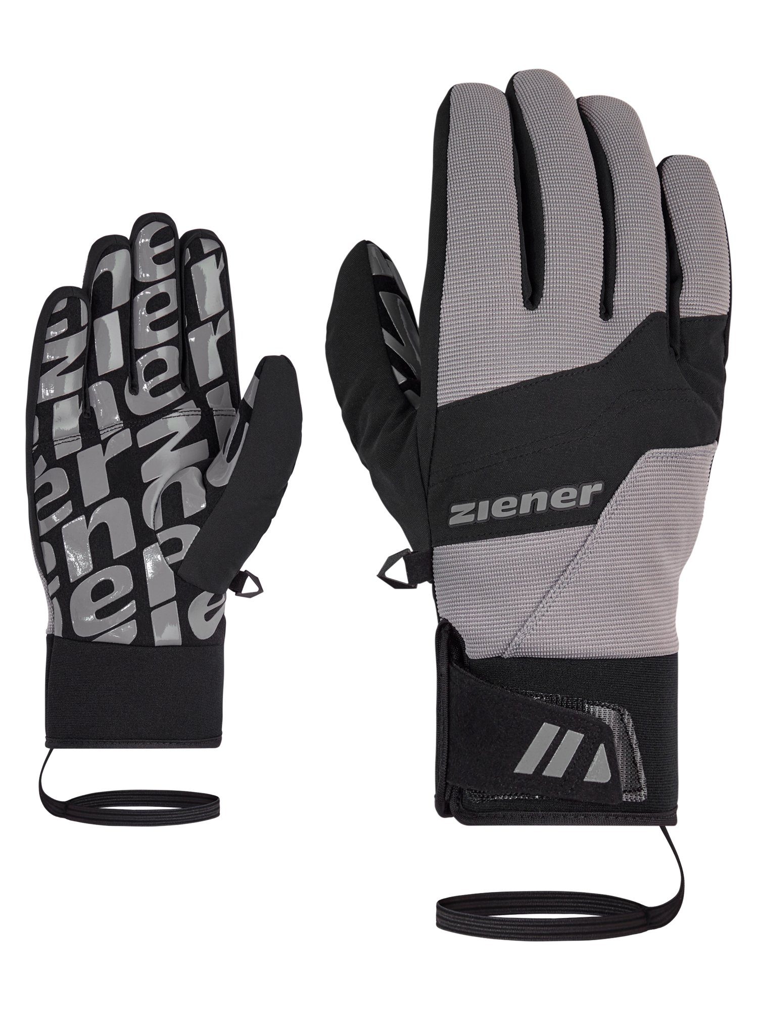 Ziener Skihandschuhe GRAY AS(R) grau | Handschuhe