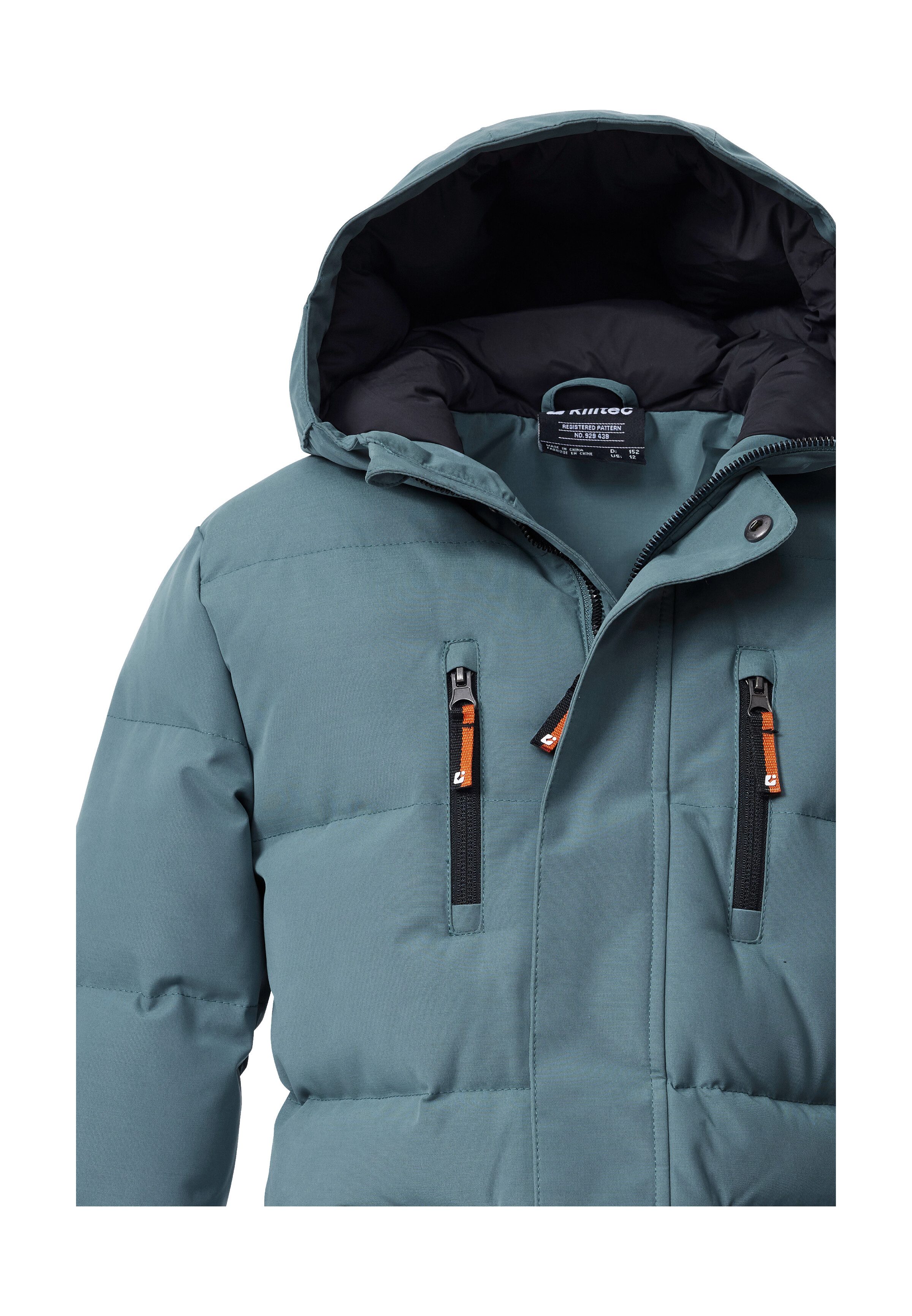 Killtec Steppmantel KOW 238 BYS QLTD PRK Winddichter, wasserabweisender Kinderparka mit verstellbaren Ärmeln