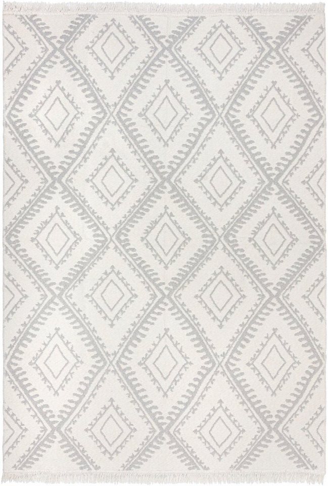 Teppich ALIX, FLAIR RUGS, rechteckig, Höhe: 2 mm, Wendemuster, Berber Design