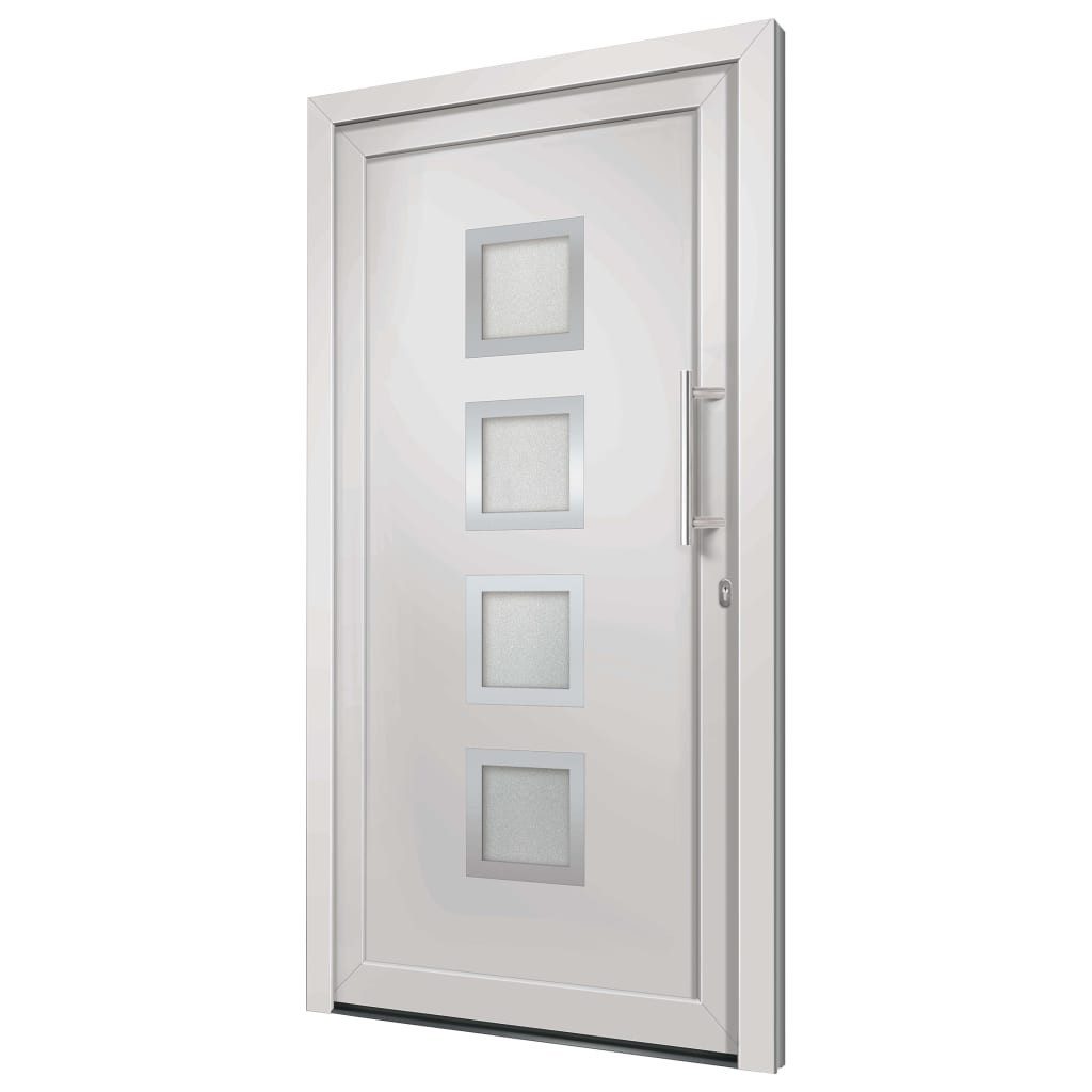 vidaXL Haustür Haustür Weiß 88x200 cm günstig online kaufen