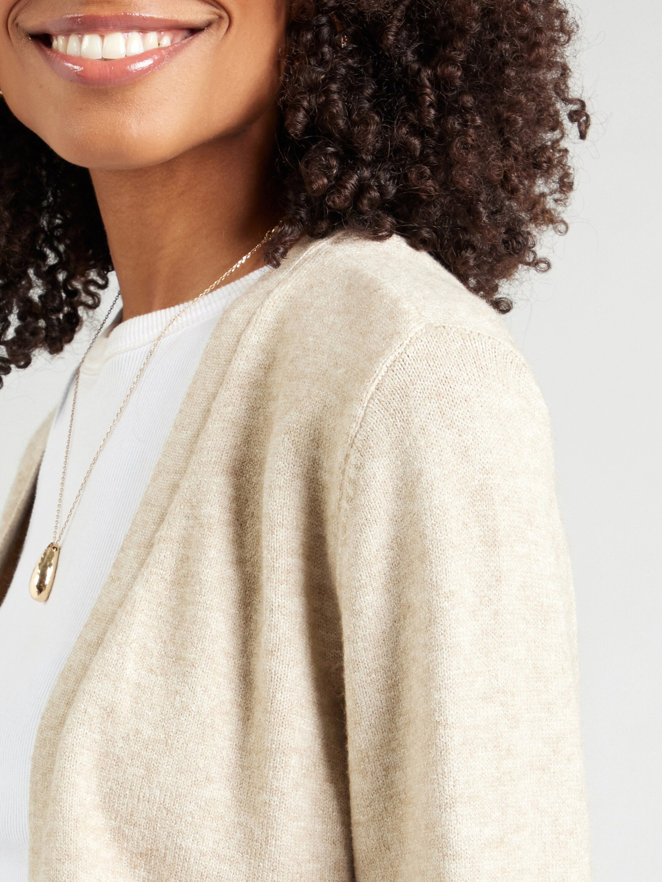 Vila Strickjacke VIRIL (1-tlg) Plain/ohne Details – Bild 5 von 5