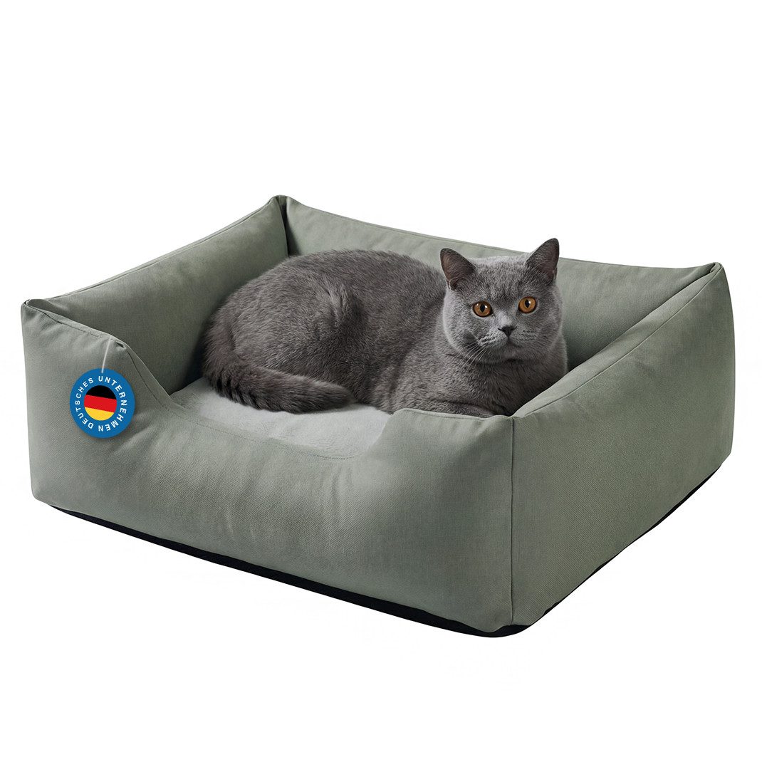 Zedelmaier Hundebett für Hunde & Katze, Hunde Hundesofa Hundekissen Hundematratze, Kratzfestes, Wasserdicht, Ergonomisch, Bequem, Waschbar