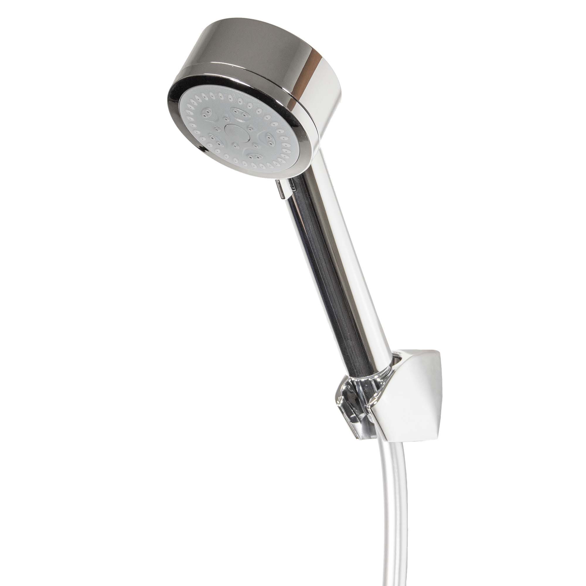 tecuro Brausegarnitur Wannenset ew-80 - mit 5 Funktionen Handbrause, Brauseschlauch