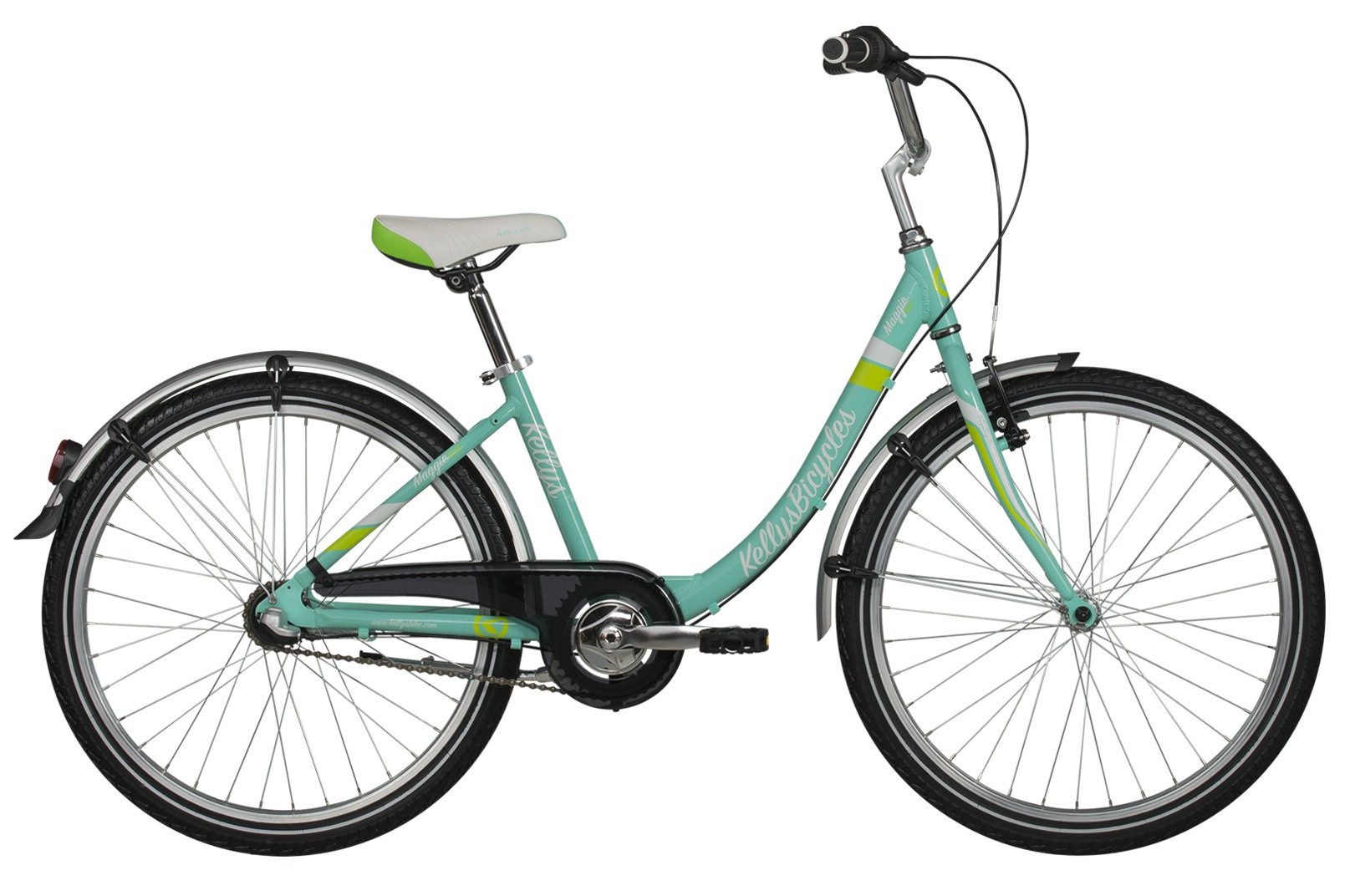 Kellys Kinderfahrrad Kinderfahrrad Maggie Mint 24" Wave, 3 Gang Shimano Shimano Nexus 3-Gang Schaltwerk