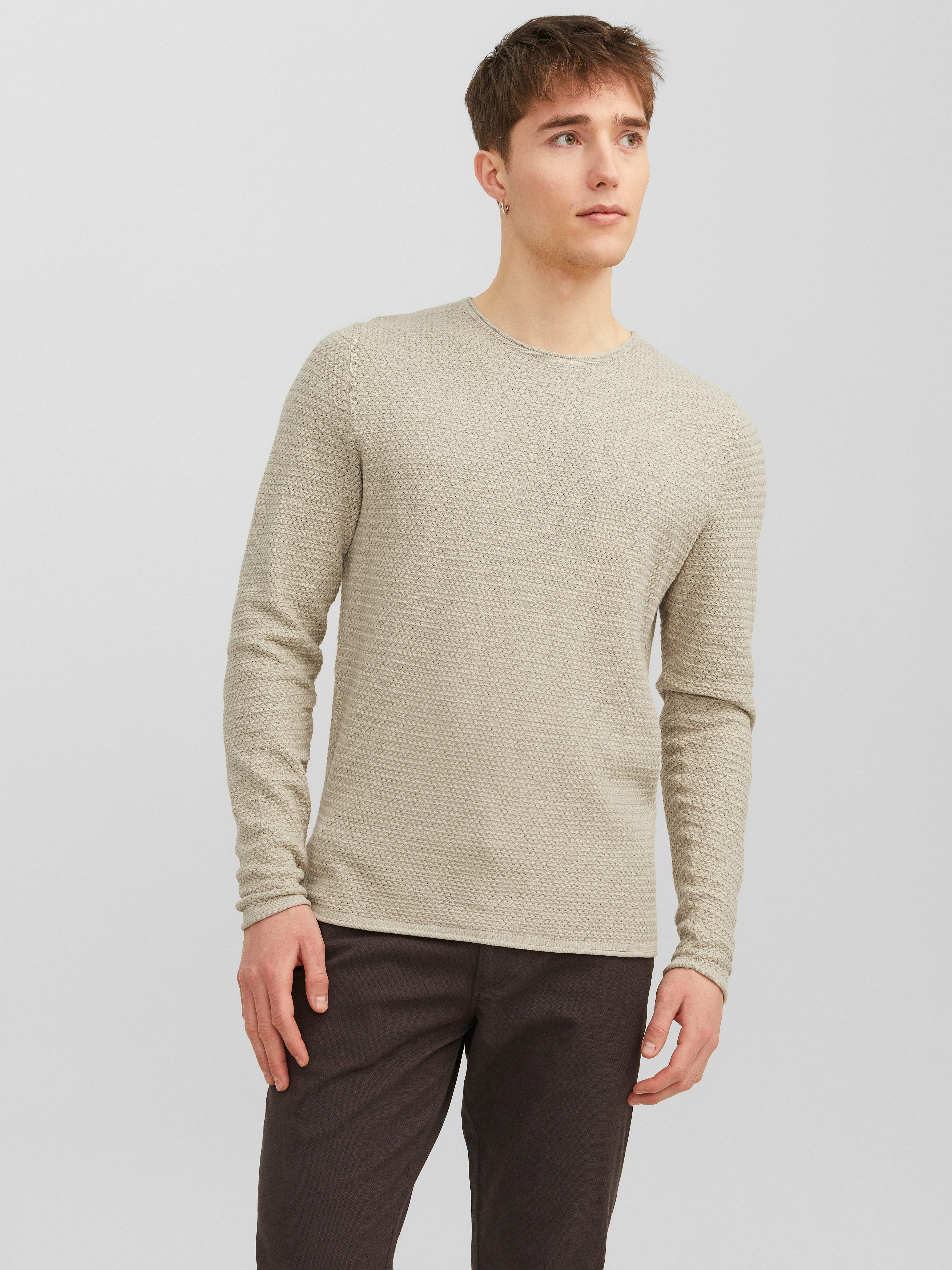 Jack & Jones Rundhalspullover JPRBLUMIGUEL KNIT CREW NECK NOOS günstig online kaufen