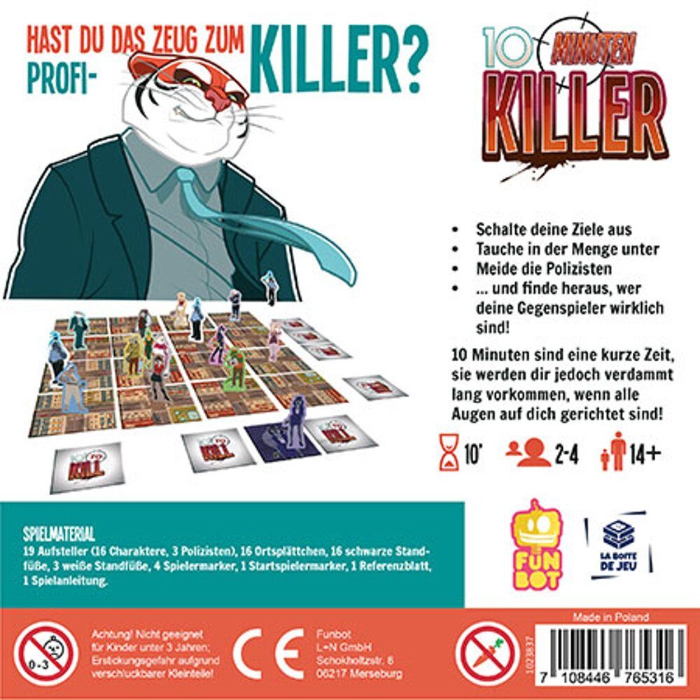 Funbot Spiel 10 Minuten Killer