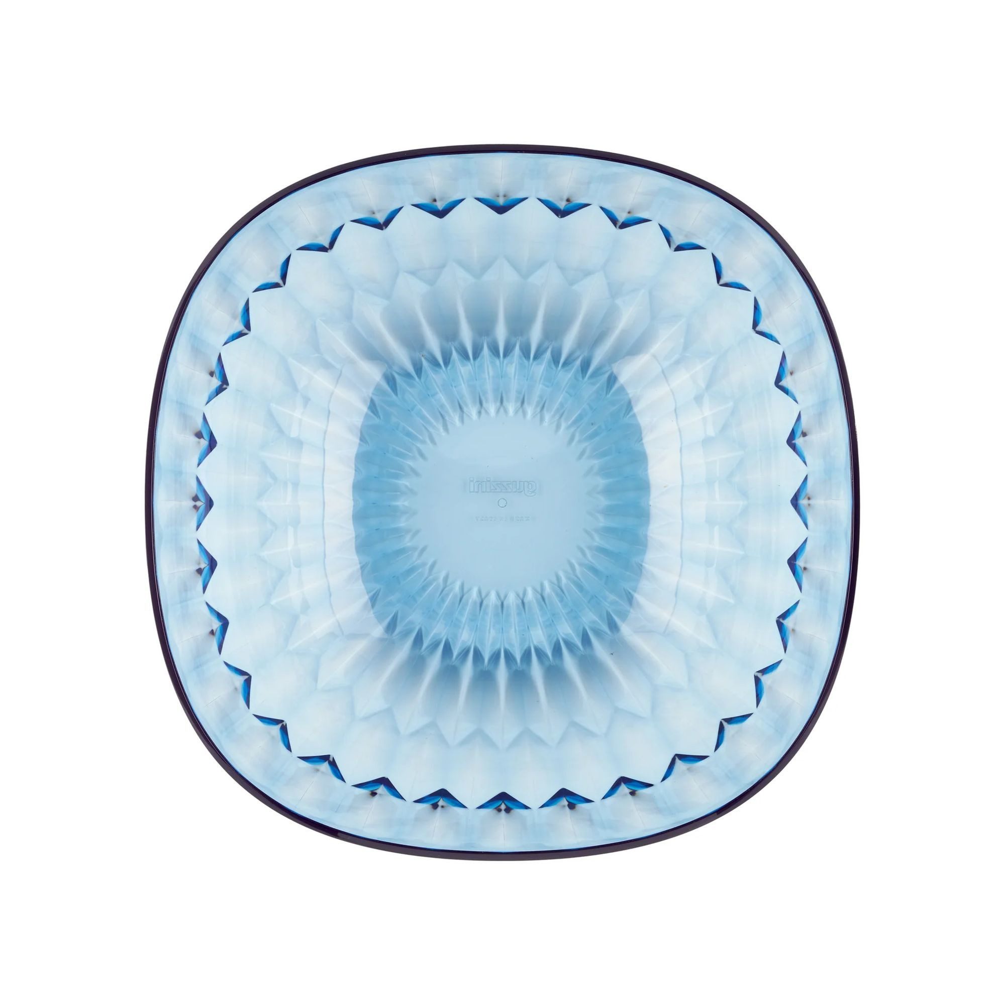 guzzini Schale Guzzini Schüssel Vanity Sky blue Ø 30 cm biobasiert, Bio-based Acrylic Crystal, 100% recycelbar