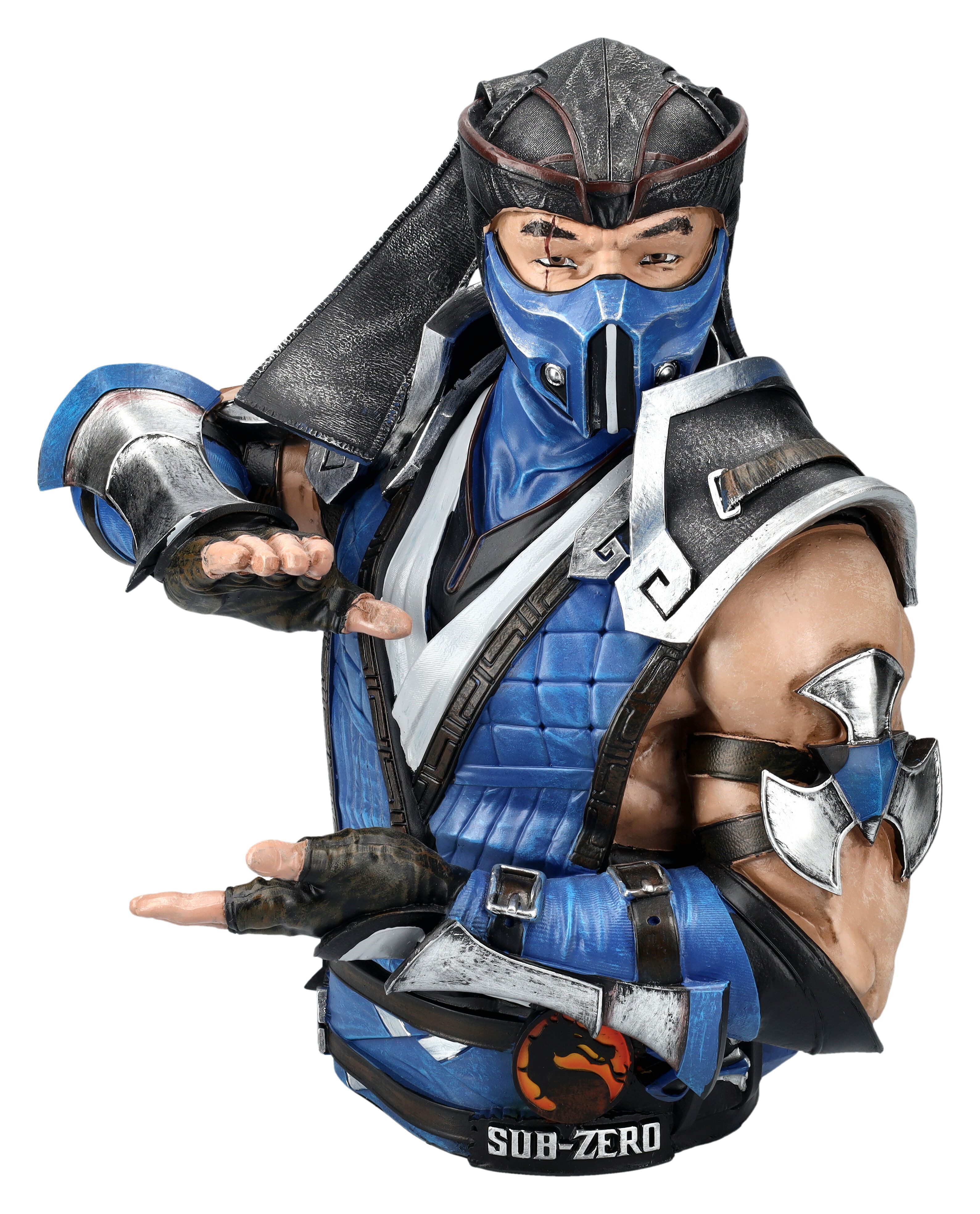 Dekofigur Mortal Kombat Figur - Sub-Zero Büste - Nemesis Now - Merchandise