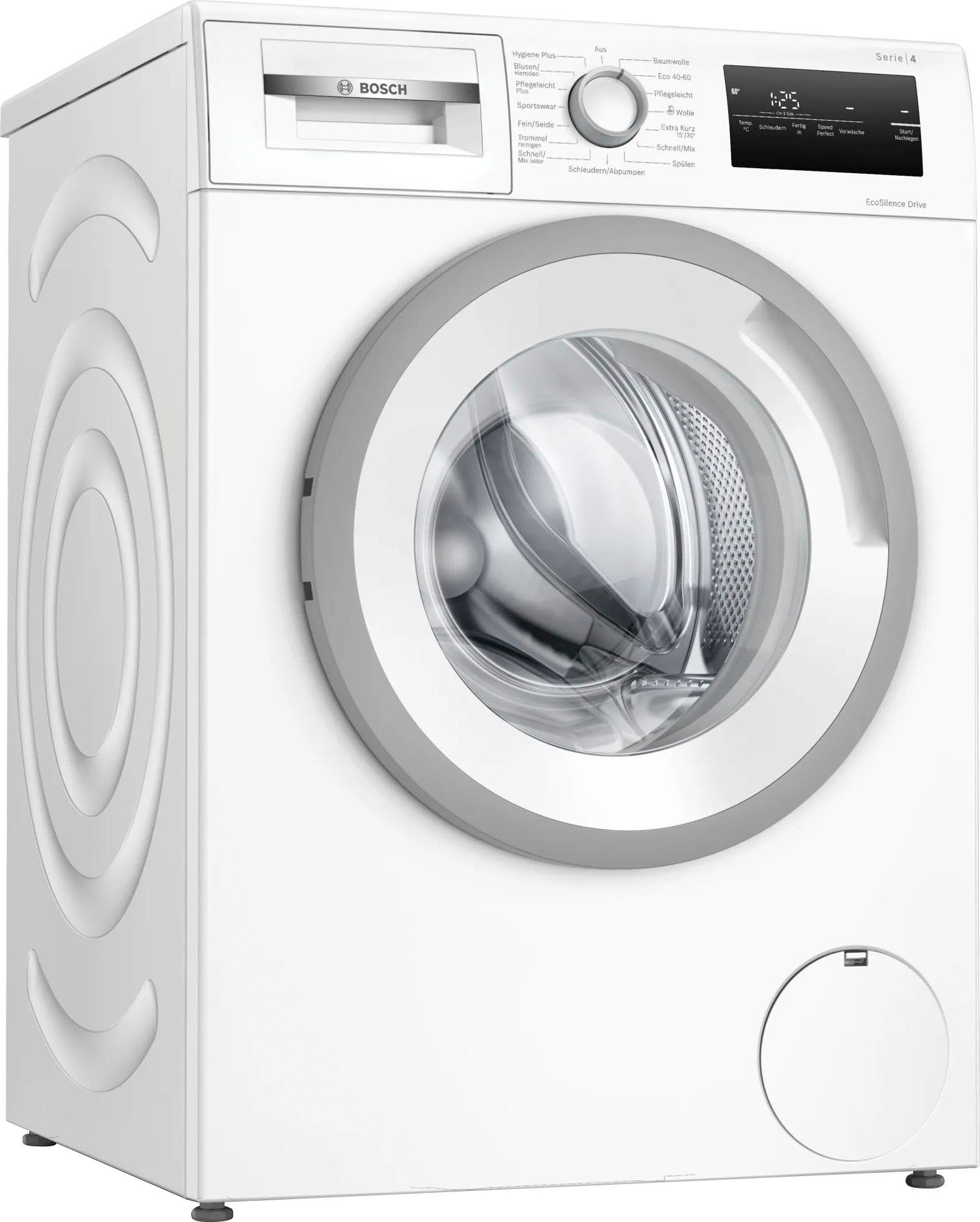BOSCH Waschmaschine Serie 4 WAN28129, 8 kg, 1400 U/min, Eco Silence Drive™:  so effizient und robust muss ein Waschmaschinenantrieb sein.