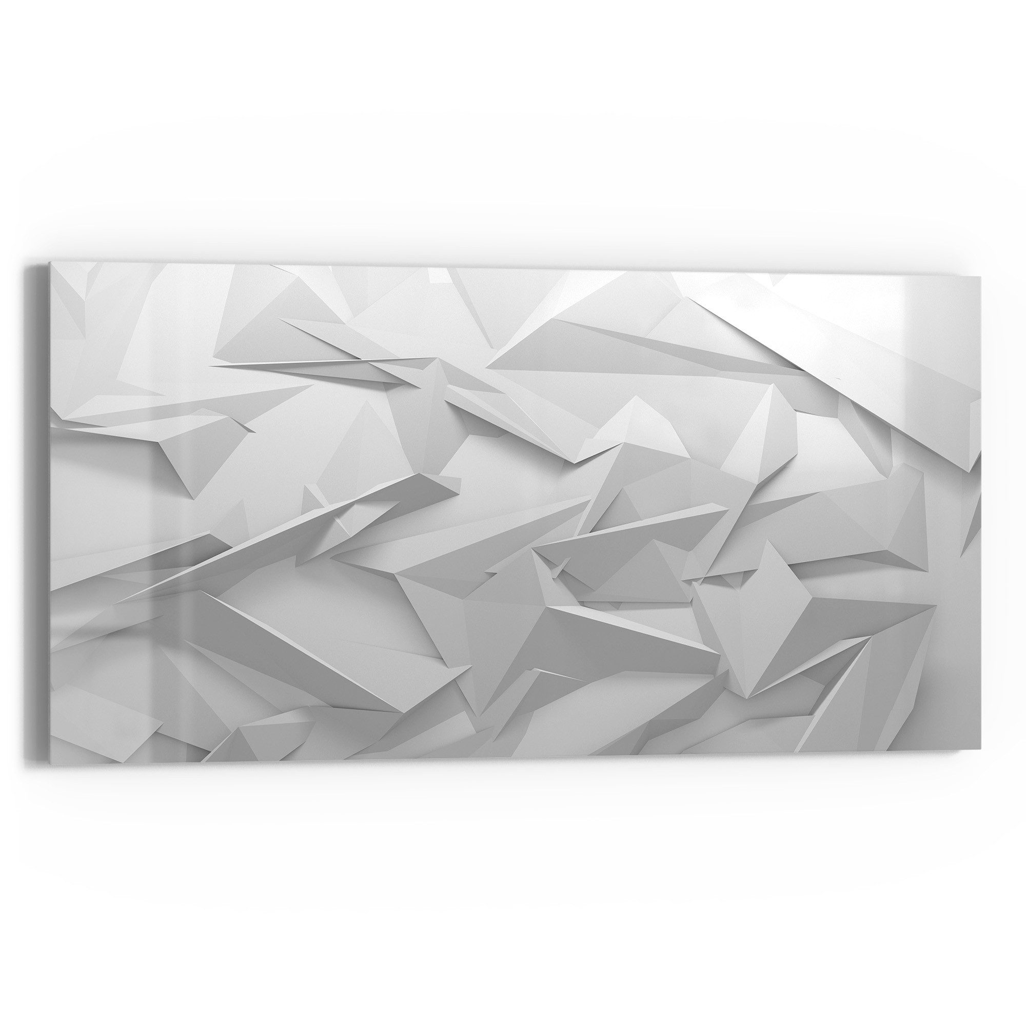 DEQORI Glasbild 'Geometrische Eleganz', 'Geometrische Eleganz', günstig online kaufen
