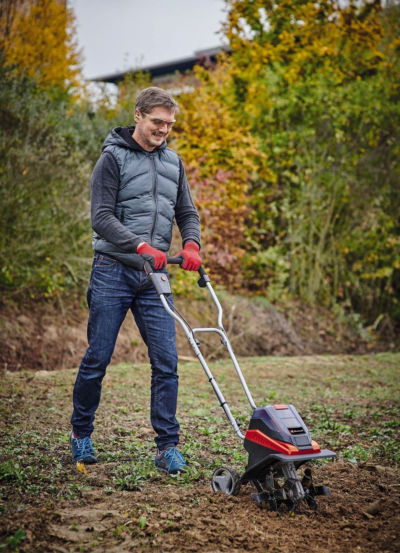 Einhell Akku-Motorhacke GE-CR 30 Li-Solo, 30 cm Arbeitsbreite, ohne Akku günstig online kaufen