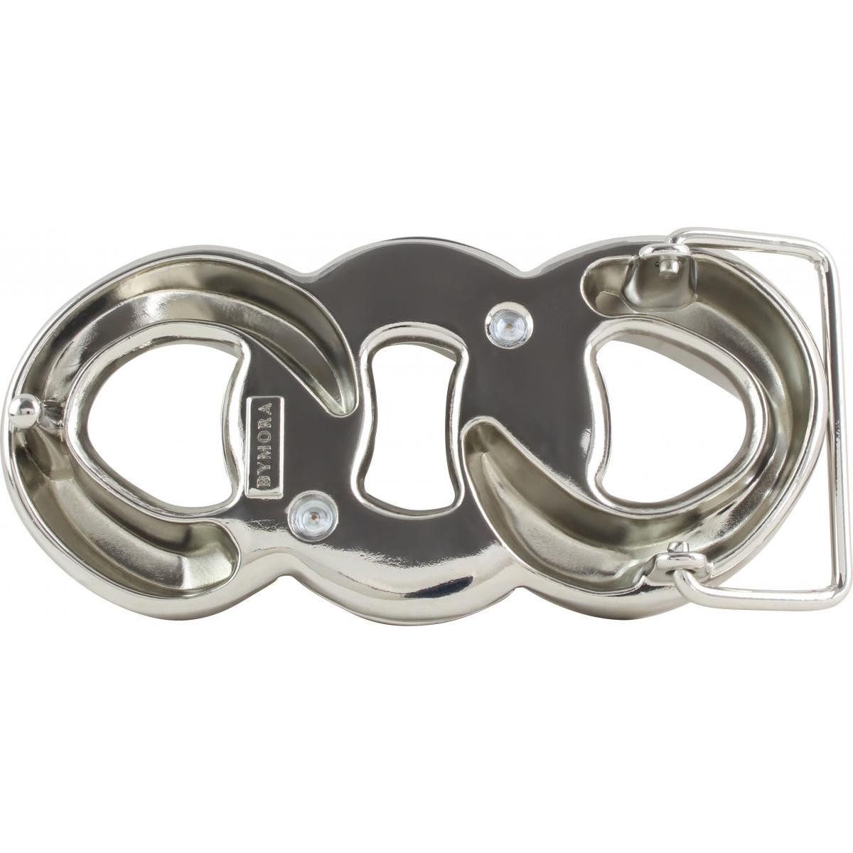 BELTINGER Gürtelschnalle Three Ring 4,0 cm - Buckle Wechselschließe Gürtelschließe 40mm - Gürte (1-St)