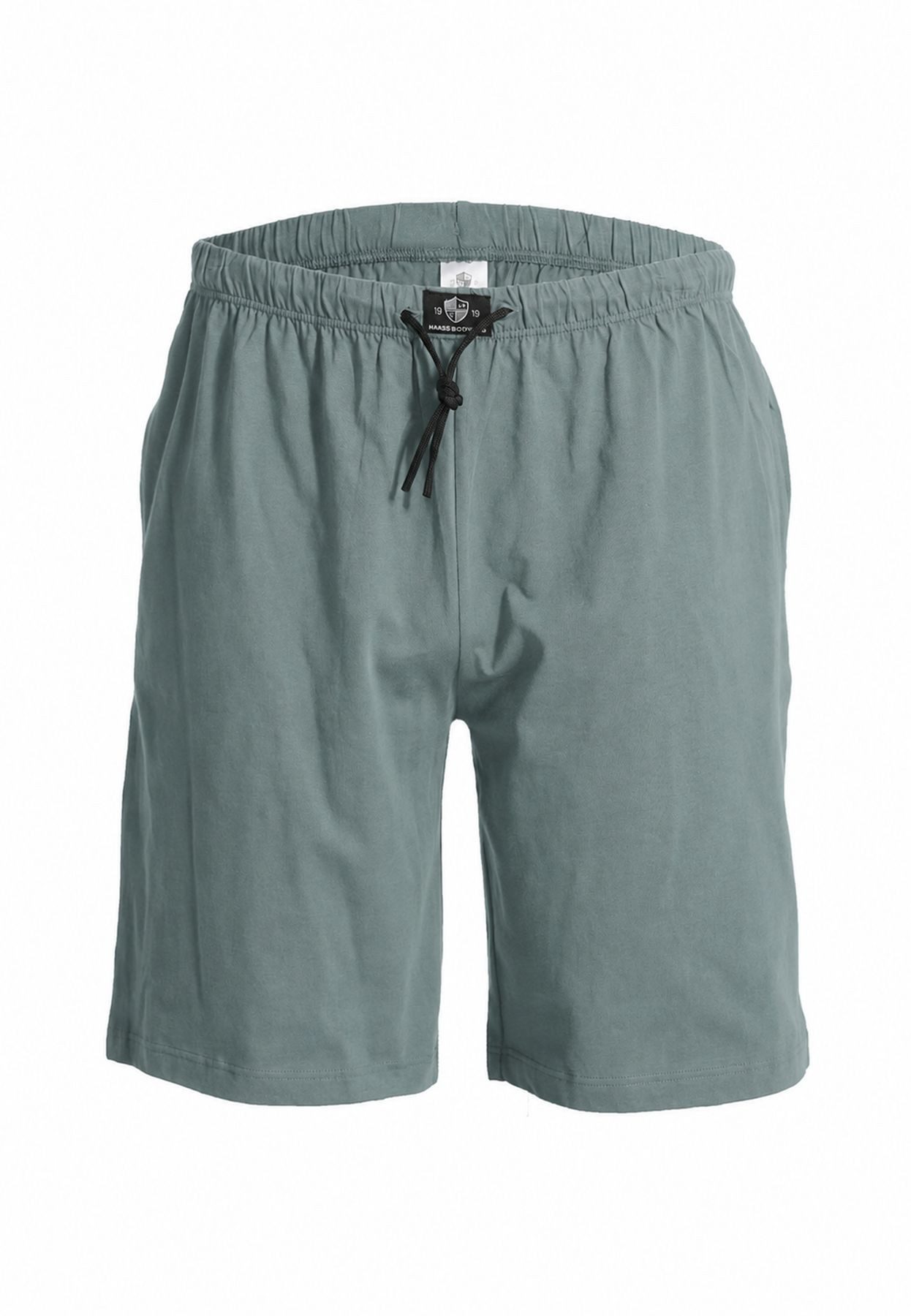 HAASIS Bodywear 1919 Bermudas Herren Jerseybermuda 77125863-L (1-tlg) Leichte Bermuda, Seitentaschen, Kordel
