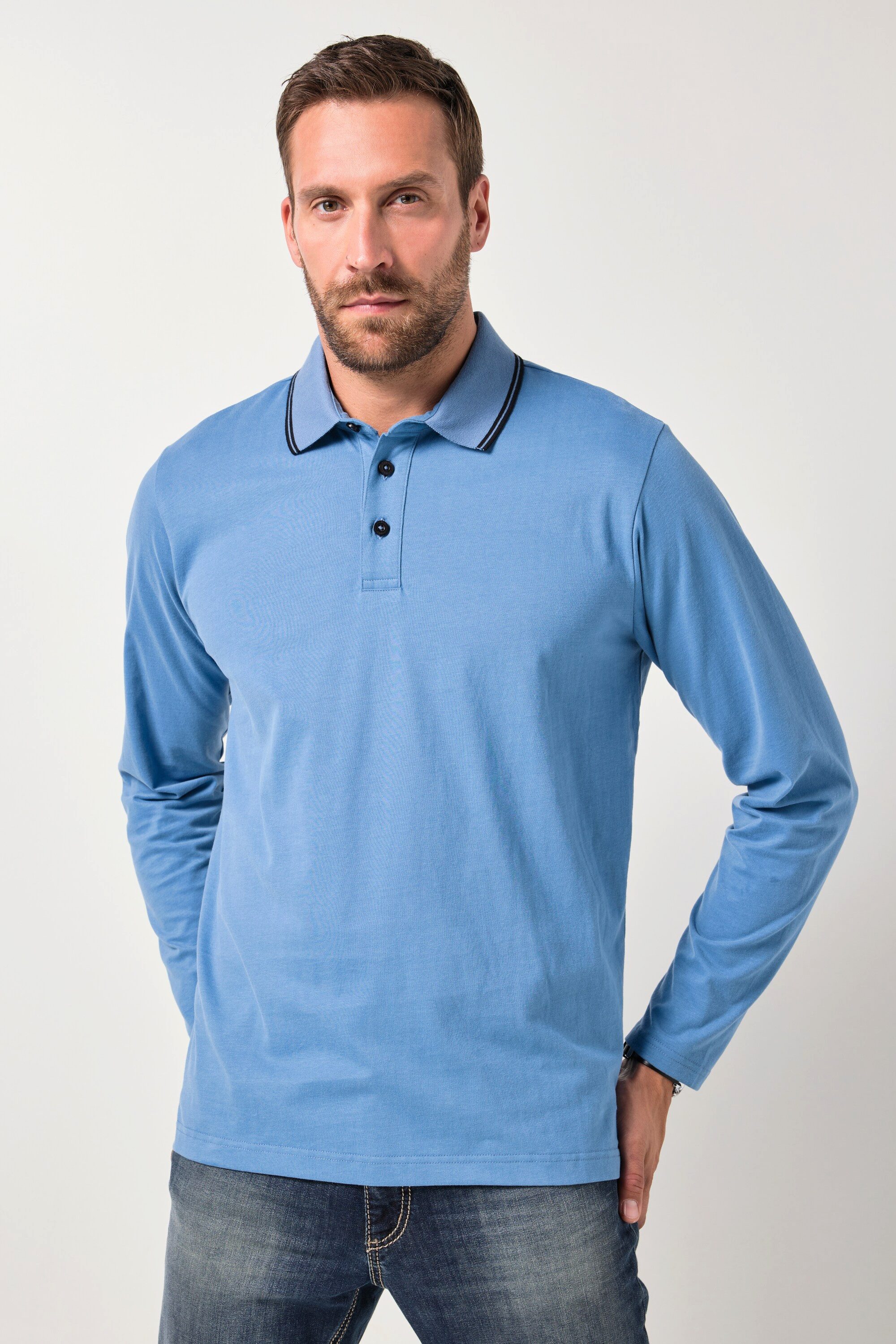 Poloshirt Poloshirt Langarm