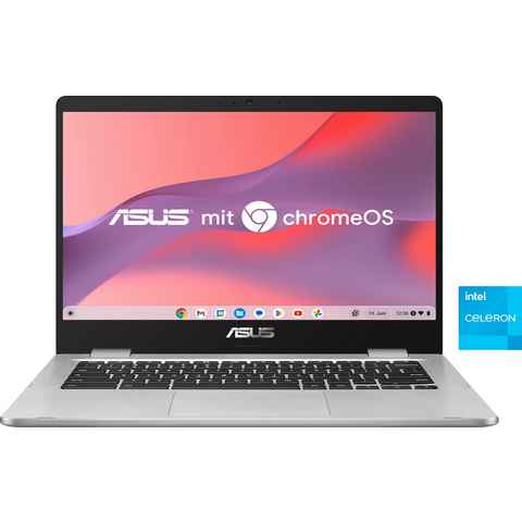 Asus Chromebook C424MA-BV0305 Chromebook (35,6 cm/14 Zoll, Intel Celeron N4020, UHD Graphics 600, ChromeOS, Clamshell Laptop)