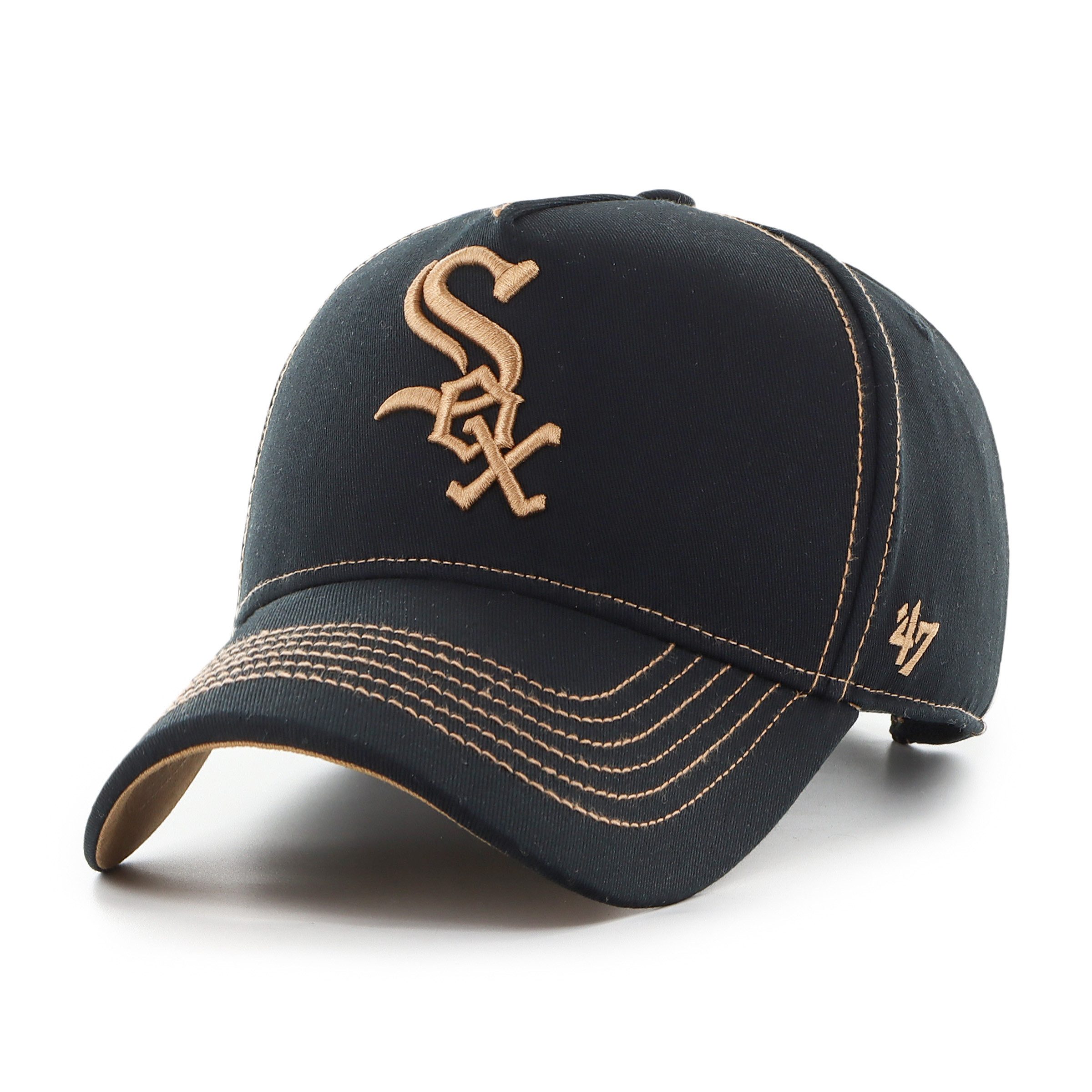 Baseball Cap '47 Brand Cap MLB Chicago White Sox Contrast Stitch '47 MVP DT