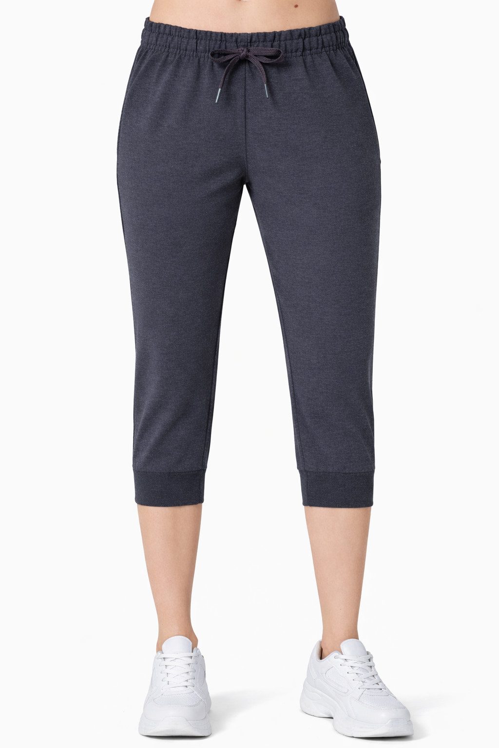 ROSS CAMP 3/4-Hose Damen - Jogginghose mit Kordelzug, Sporthose, Caprihose günstig online kaufen