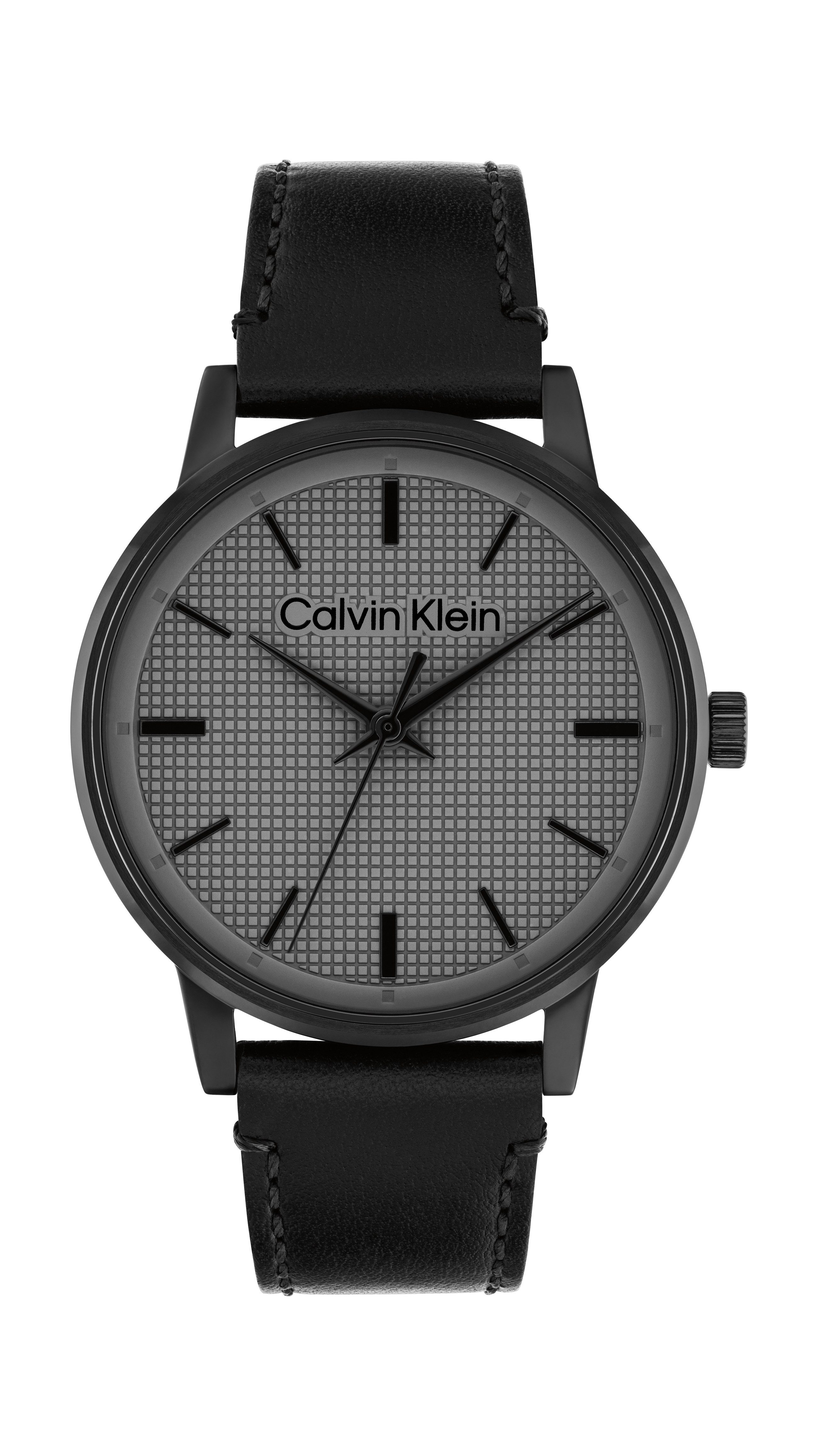 Calvin Klein Quarzuhr CK Linked 25200504, Armbanduhr, Damenuhr, Lederarmband, analog