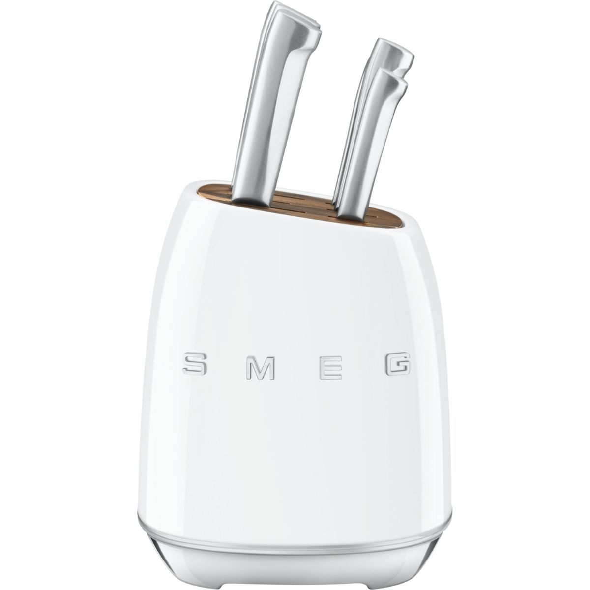 Smeg Zubereitungsmesser KBSF02WH Messerblock-Set weiß