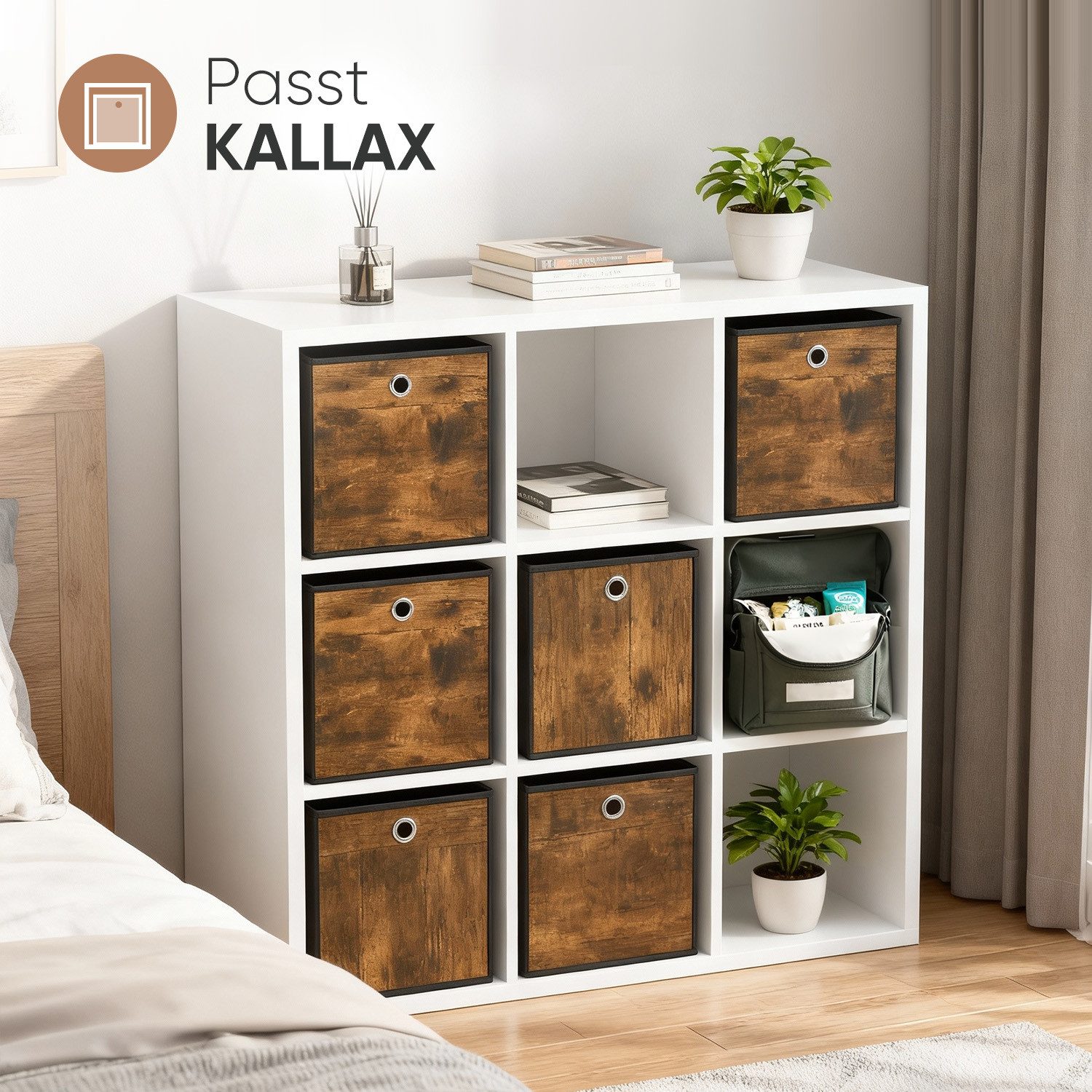 Sekey Aufbewahrungsbox Aufbewahrungsbox aus Vliesstoff mit Griff – faltbare günstig online kaufen