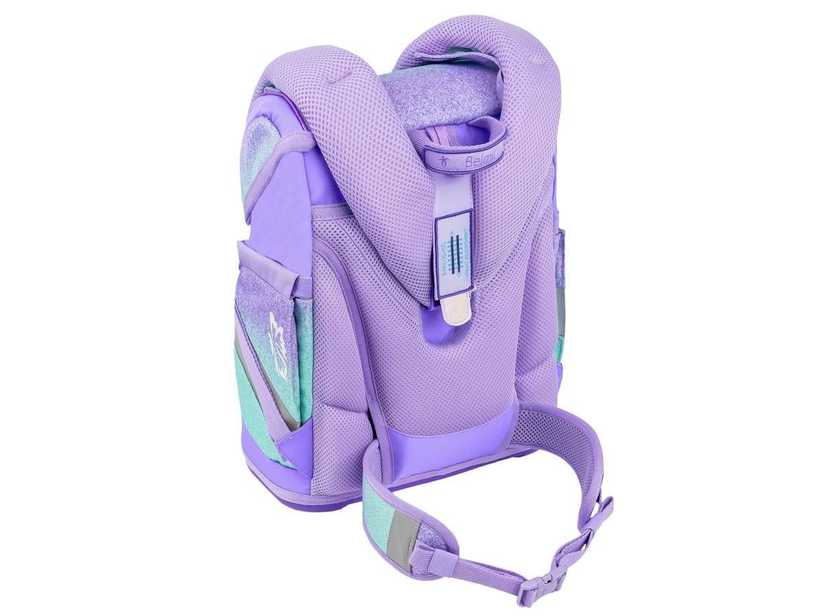 Belmil Schulranzen "Smarty Plus Premium" 2025, höhenverstellbar, 4tlg. Set gefüllt ab 1. Klasse, Einschulung