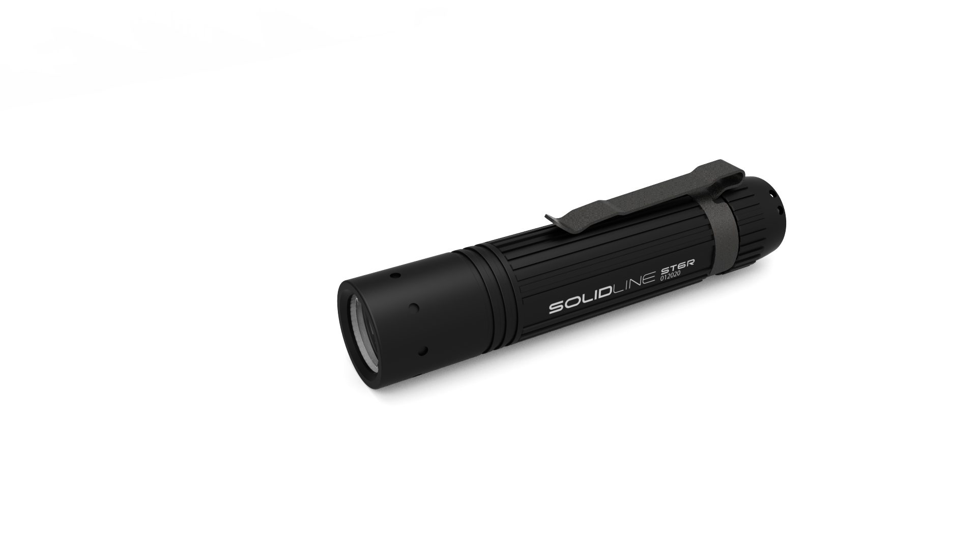 SOLIDLINE Taschenlampe ST6, Bis zu 800 Lumen, 200m Leuchtweite, 8 Std Laufzeit, inkl. 1 Akkusatz