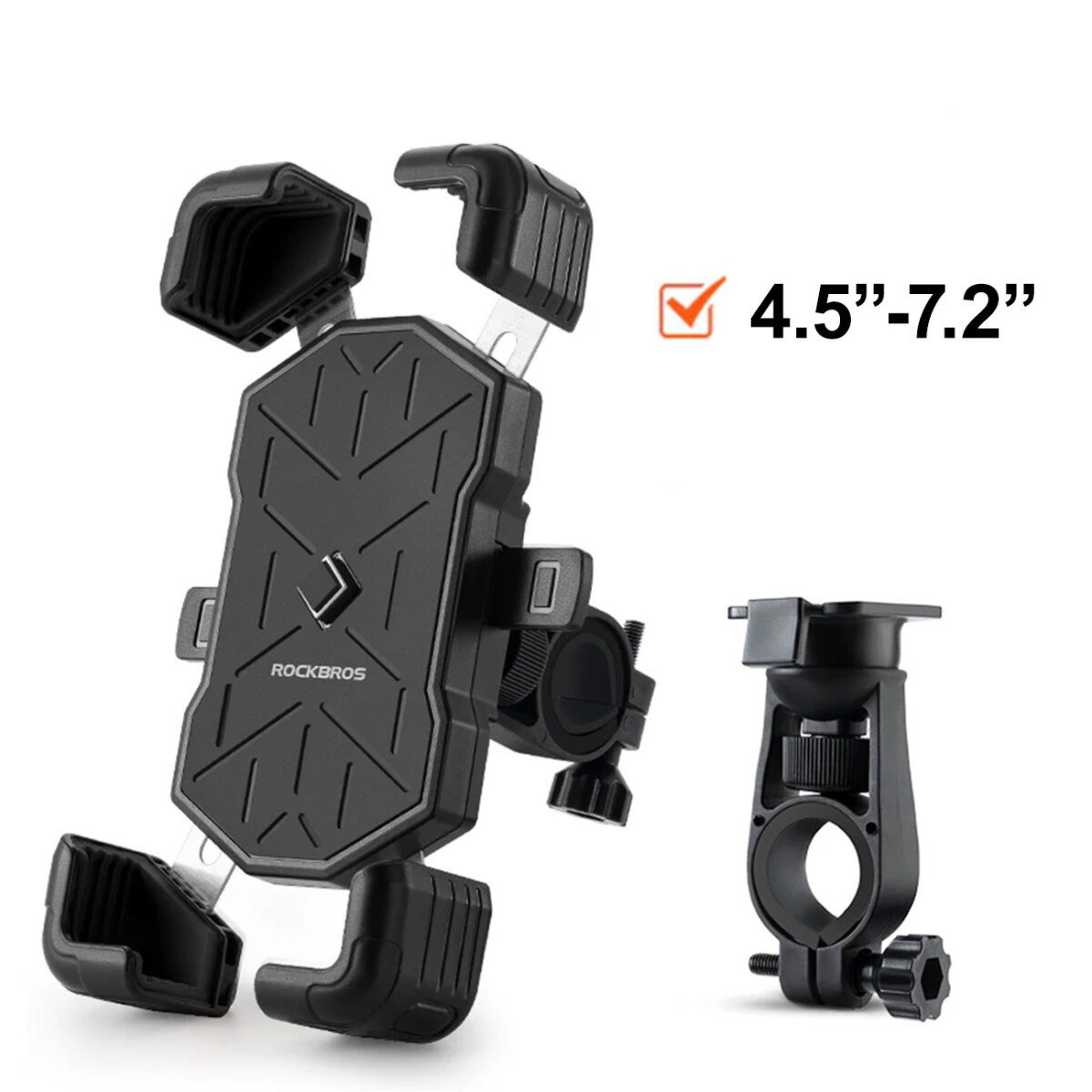 ROCKBROS Bicycle Mount Rockbros Mobile Phone Holder 25210030001 for Bicycle Handlebars