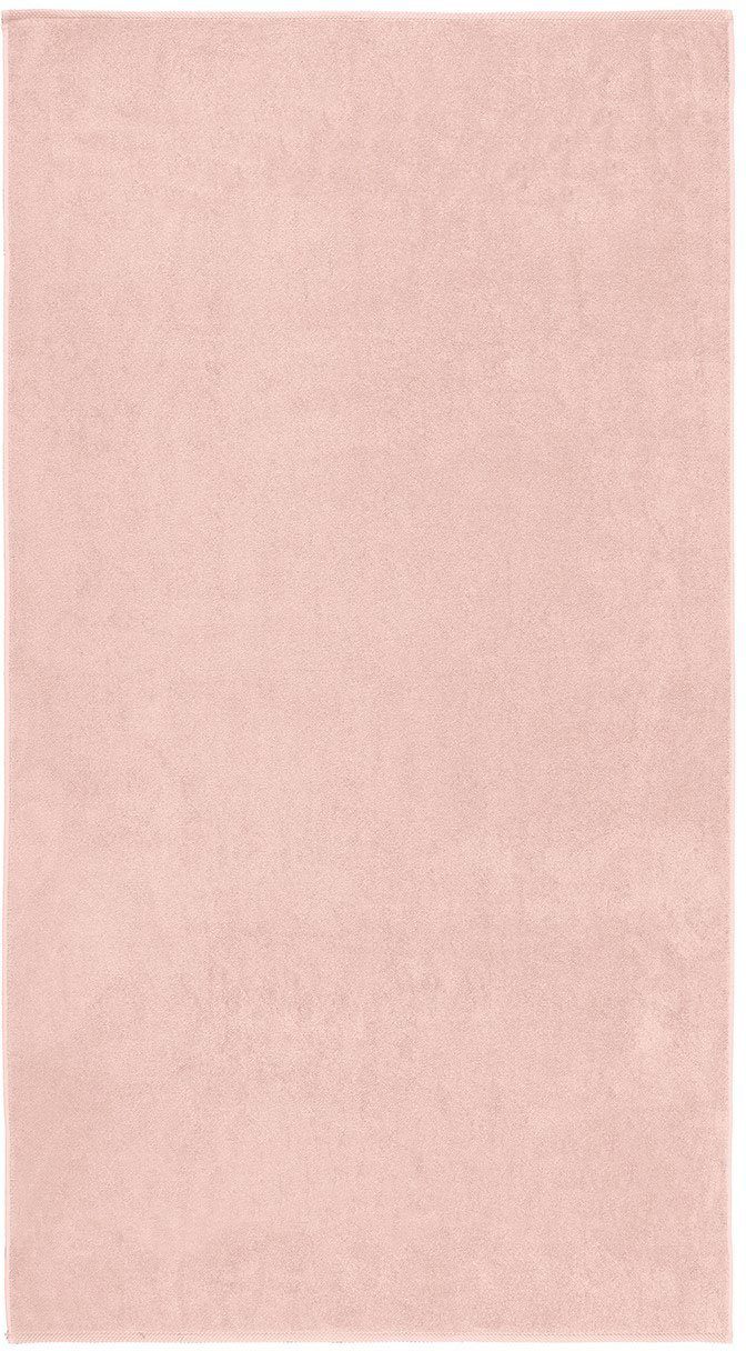 wahlweise Cinderella Strandtuch pink gestreift Jacquard-Velours oder Dune, unifarben (1-St),
