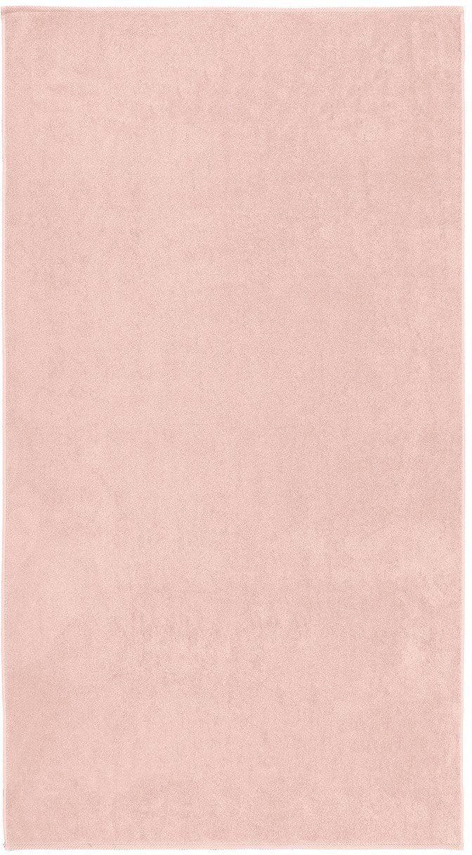 oder pink unifarben Strandtuch (1-St), gestreift Jacquard-Velours Cinderella wahlweise Dune,