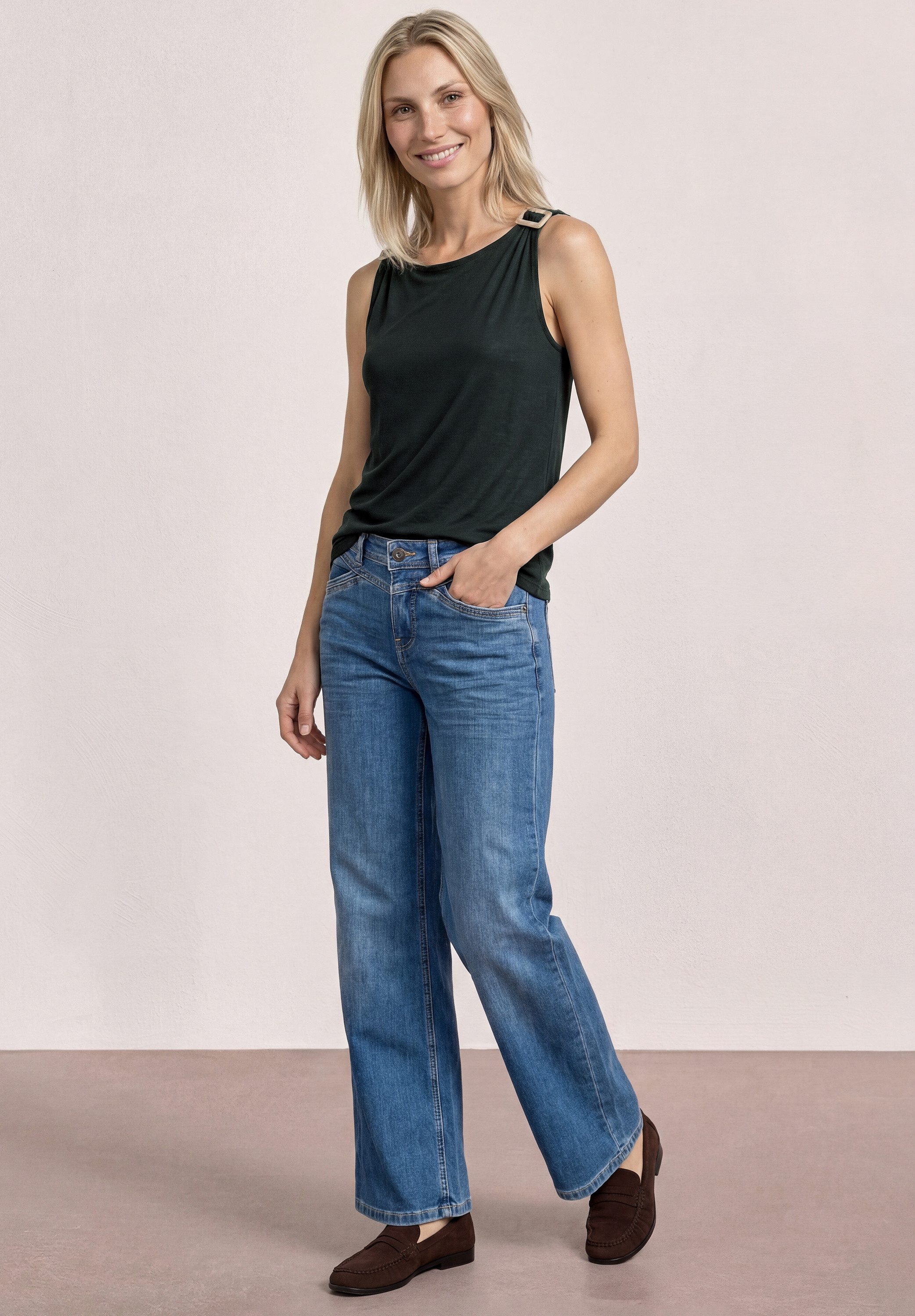 STREET ONE Shirttop mit Schnallen Detail – Bild 4 von 5