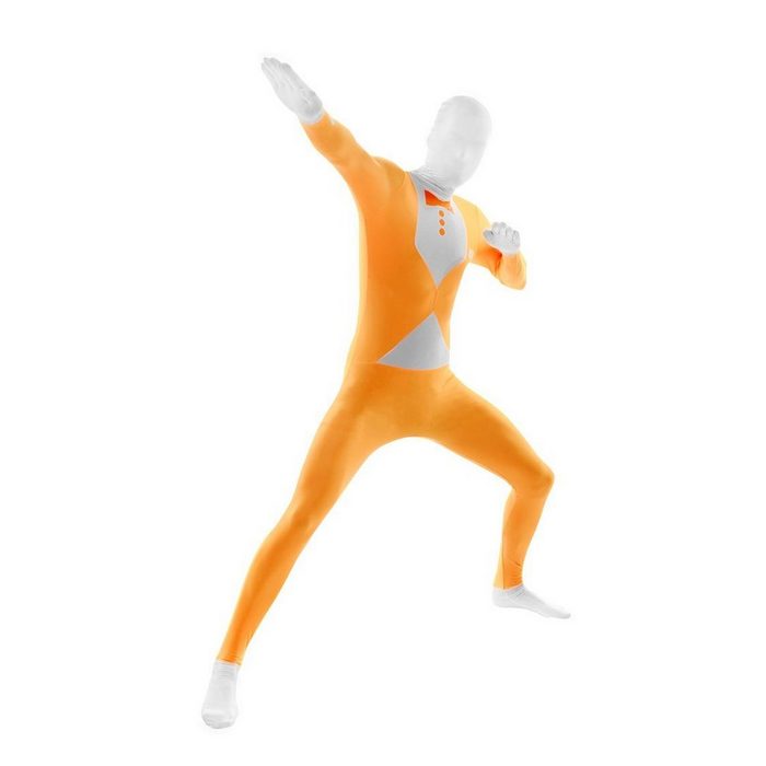 Morphsuits Kostüm UV Ganzkörperanzug Smoking orange Original Morphsuits - die Premium Suits für die besonderen Anlässe