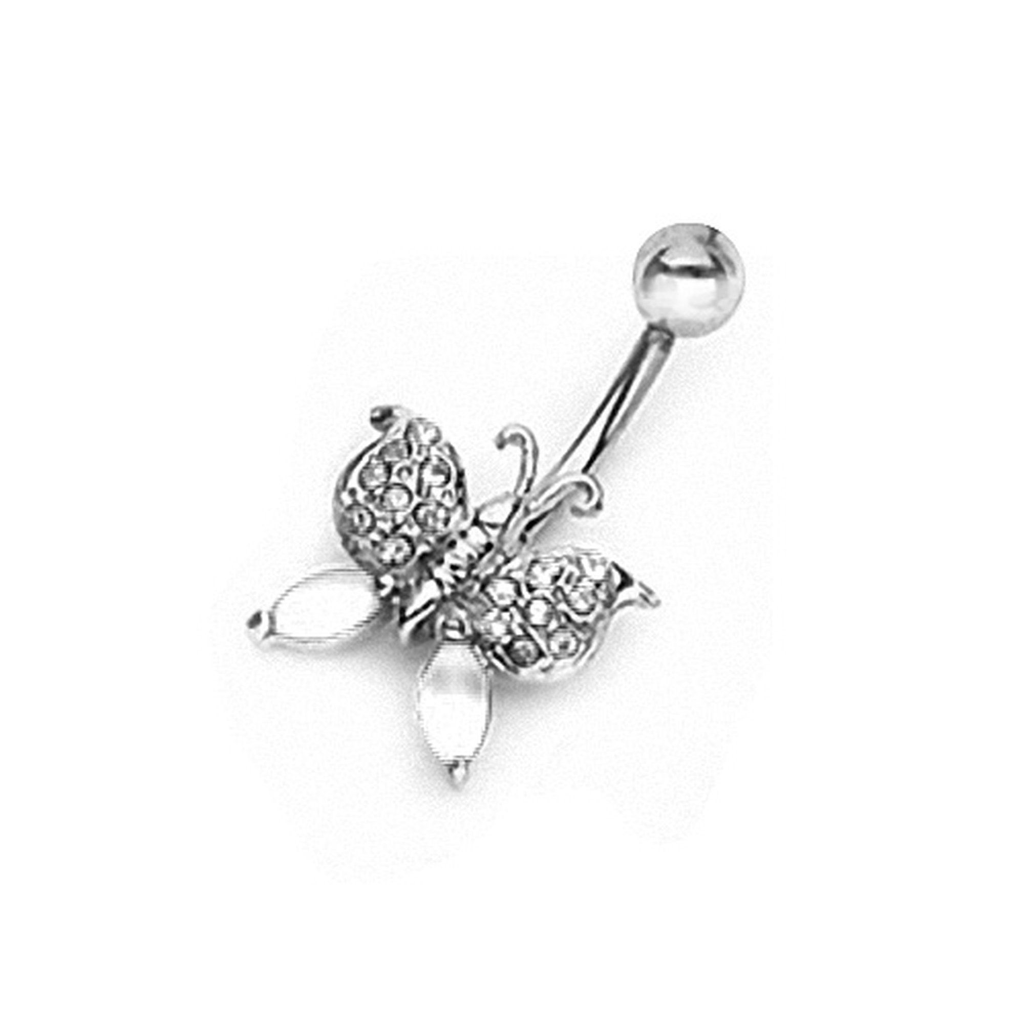 Bauchnabelpiercing Piercing Bauch Chirurgenstahl Kristall