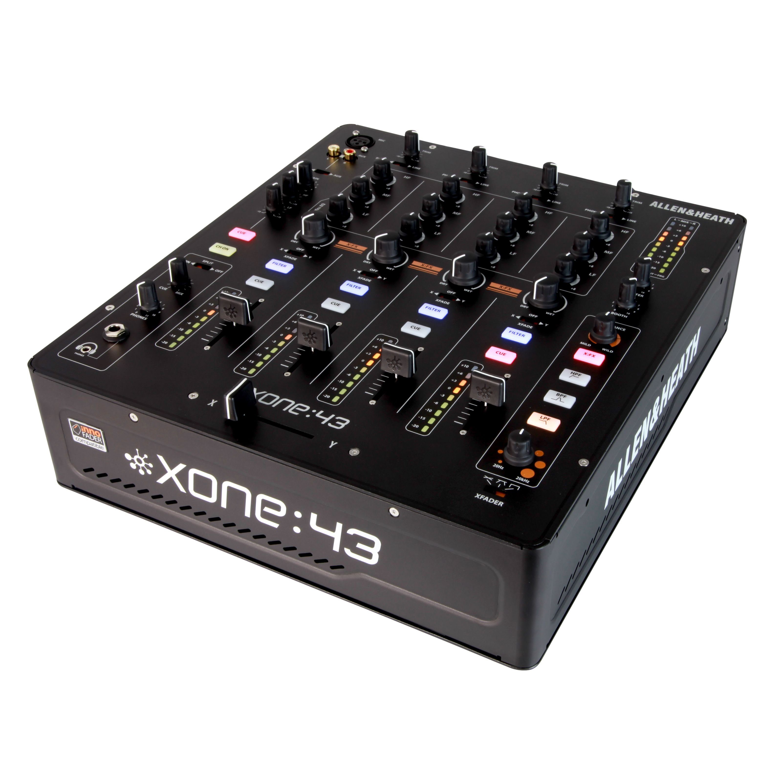 Allen & Heath Mischpult, (XONE:43, DJ-Mixer, DJ-Clubmixer), XONE:43 - DJ Mixer