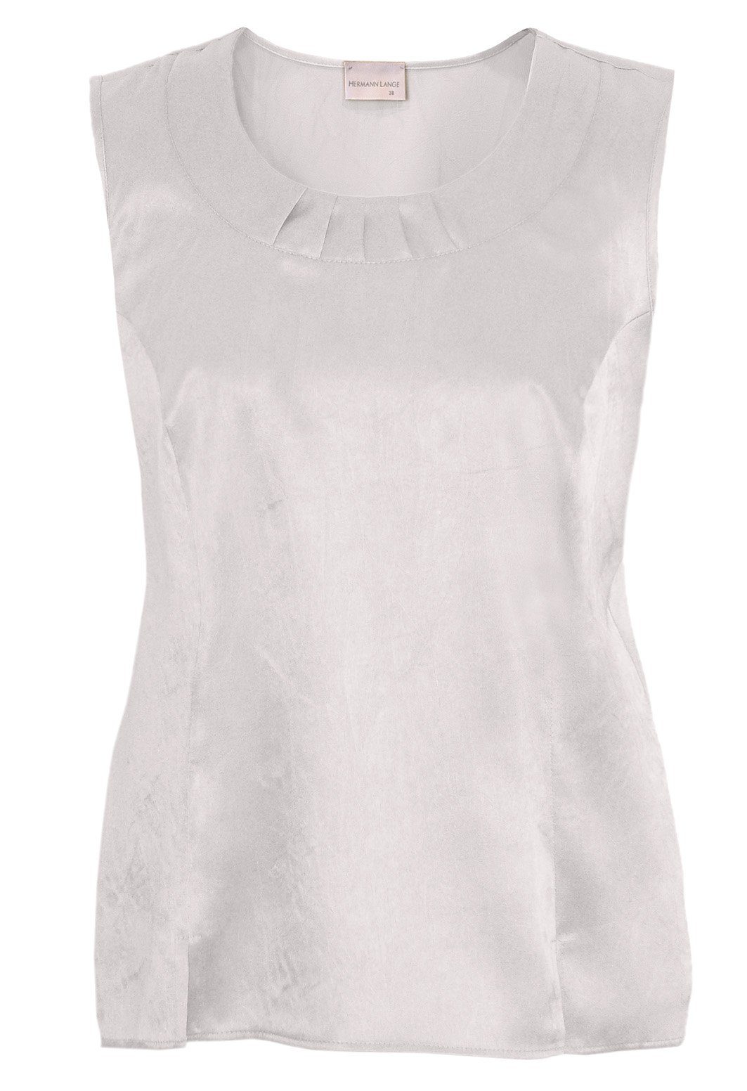 HERMANN LANGE Collection Kurzarmshirt off white
