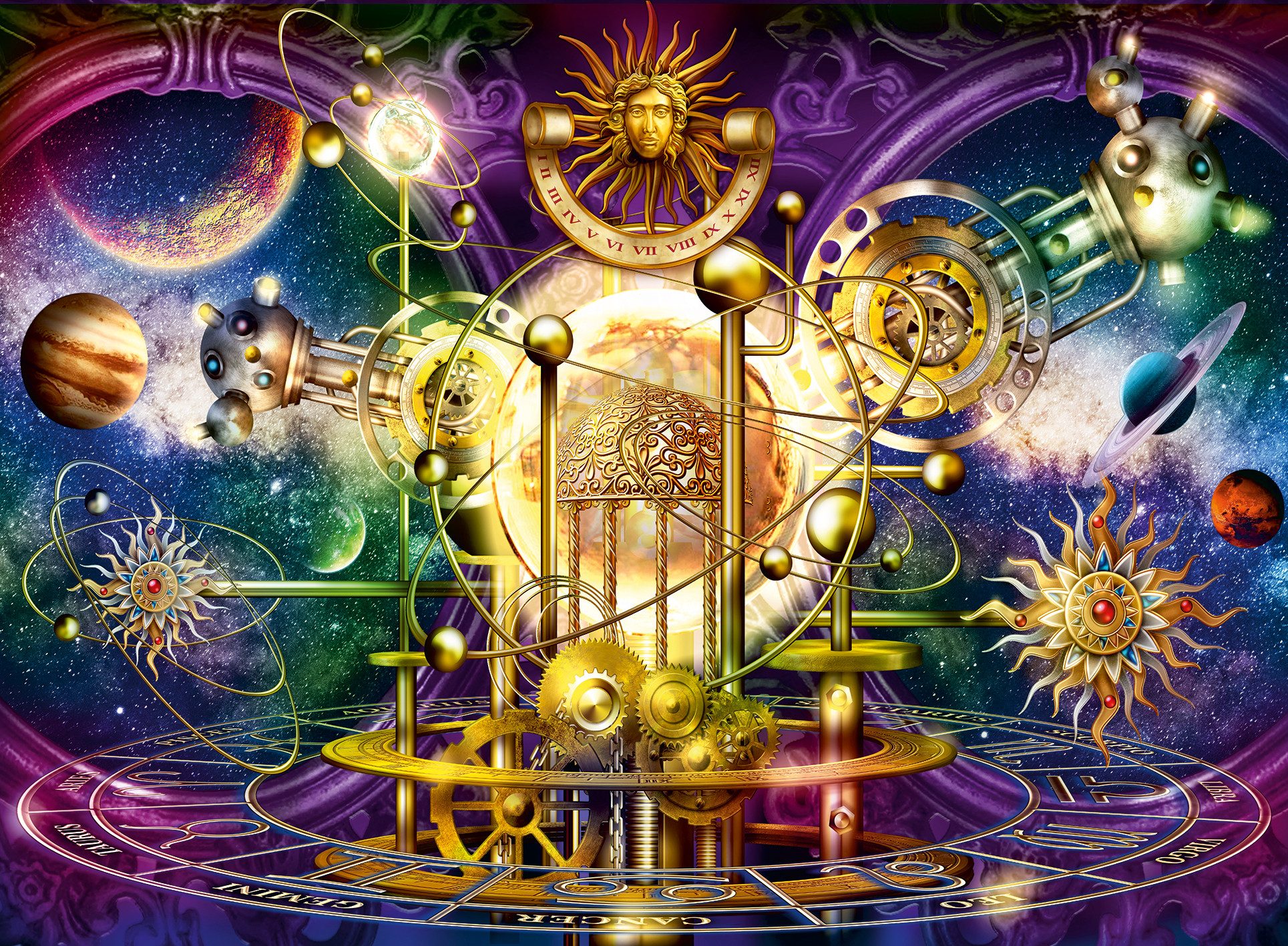 Ravensburger Puzzle Planetensystem, 500 Puzzleteile, Made günstig online kaufen