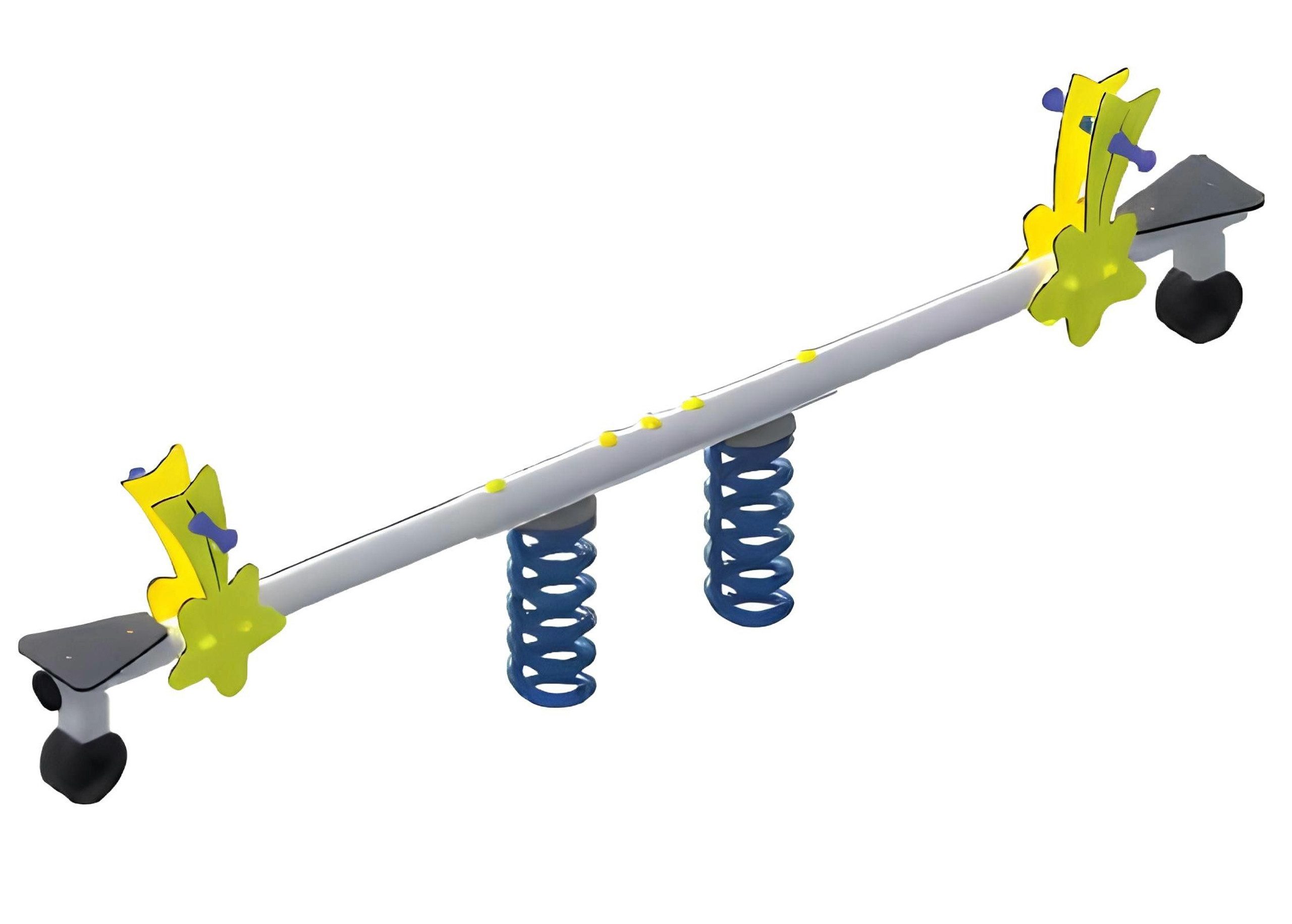 JVmoebel Federwippe Balancierwippe Spielgeländ Gartenwippe Freiluftspielplatz Wippe (Balancierwippe) Made in Europa