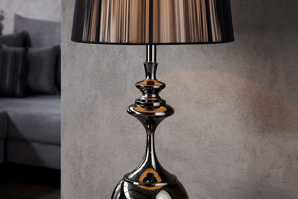 riess-ambiente Stehlampe LUCIE 160cm schwarz, ohne Leuchtmittel, Barock Design
