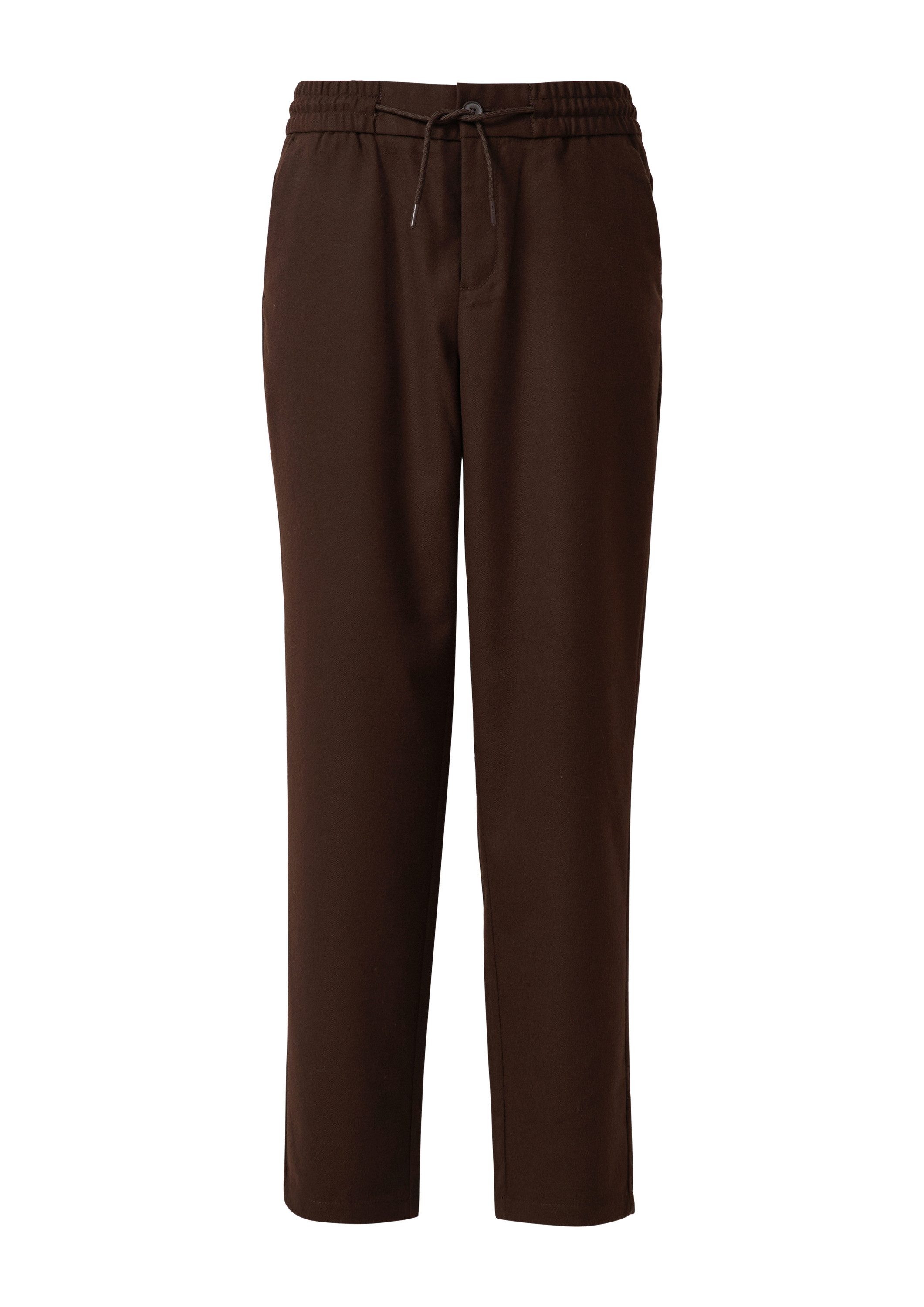 s.Oliver Chinos Hose 7/8-Flanell-Hose mit Elastikbund günstig online kaufen