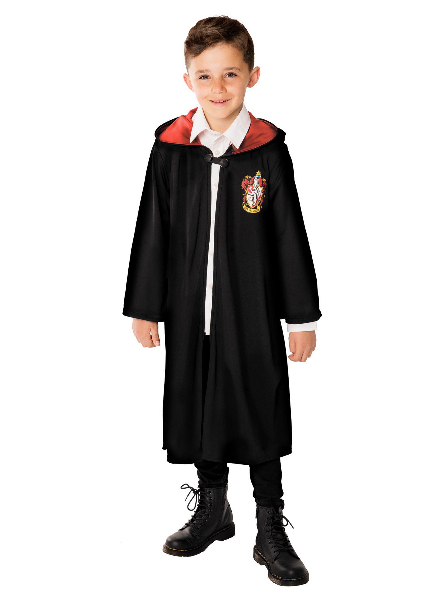 Kostüm Harry Potter – Gryffindor Kapuzenrobe für Kinder